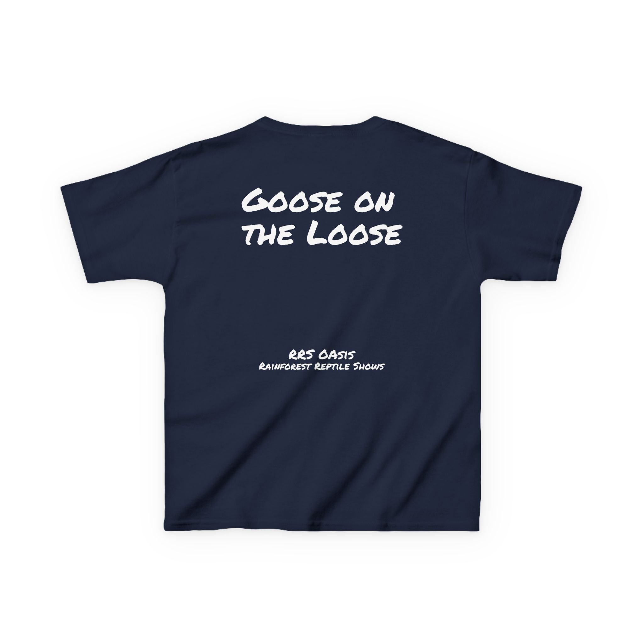 T-Shirt- Kid's Goose the Monitor Lizard Dark Variation