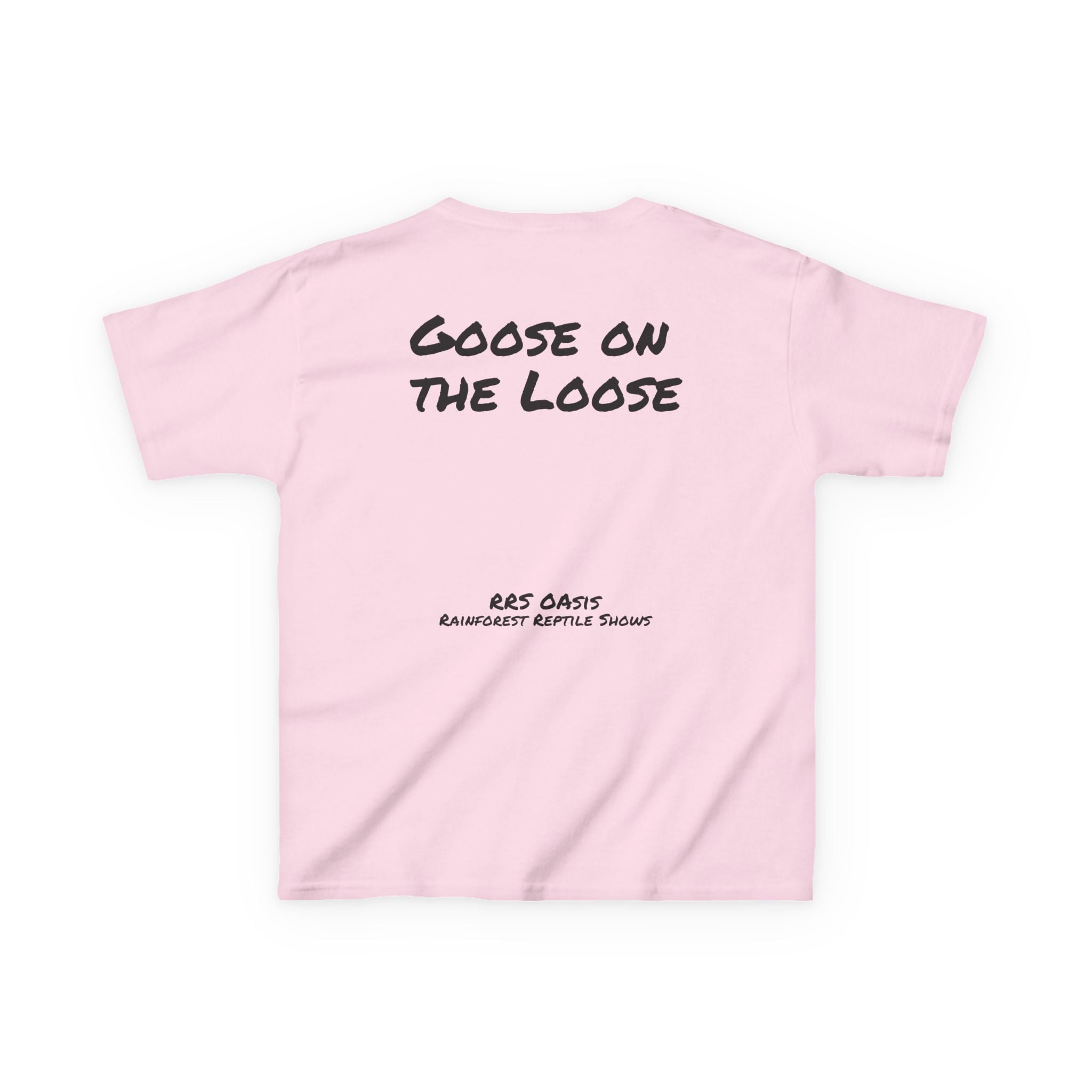T-Shirt- Kid's Goose the Monitor Lizard Dark Variation