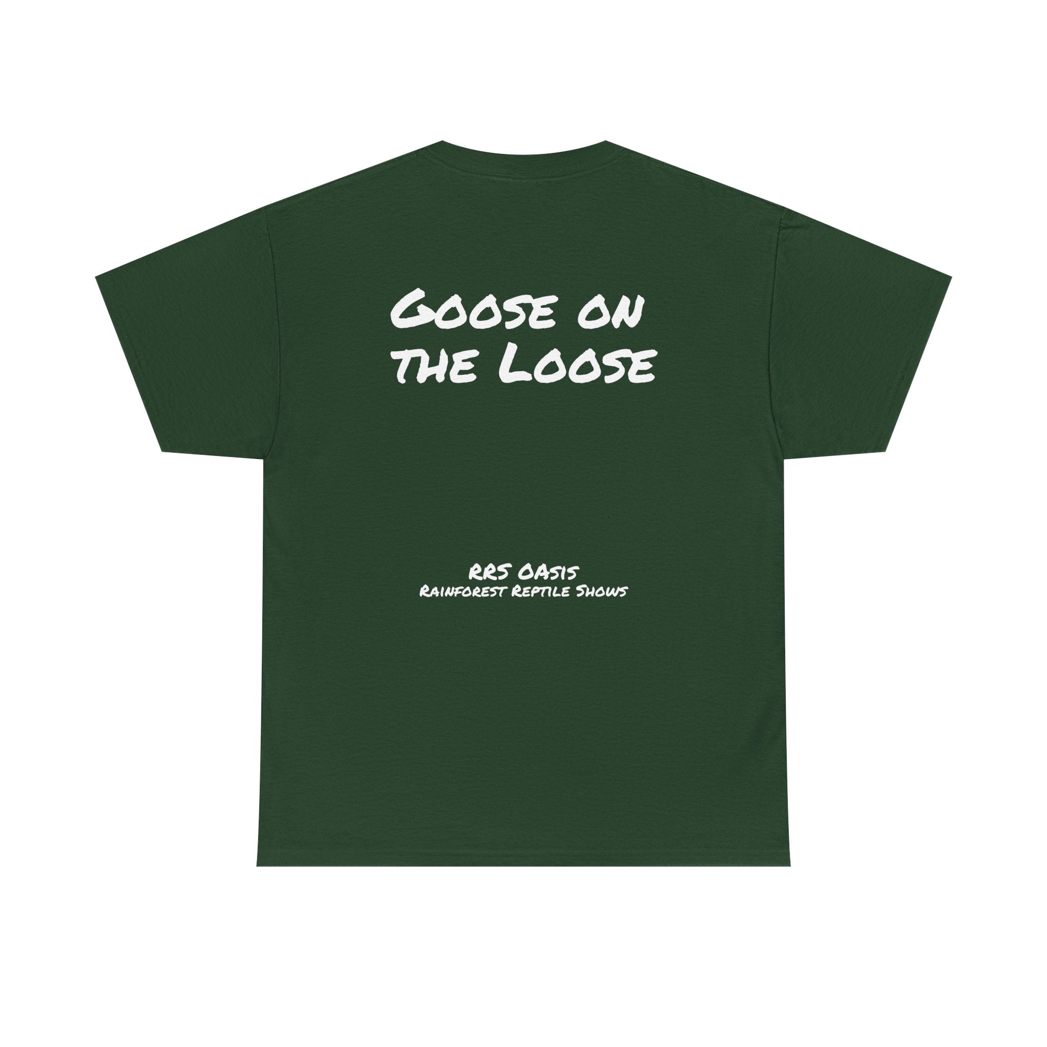T-Shirt - Goose the Monitor Lizard Dark Design