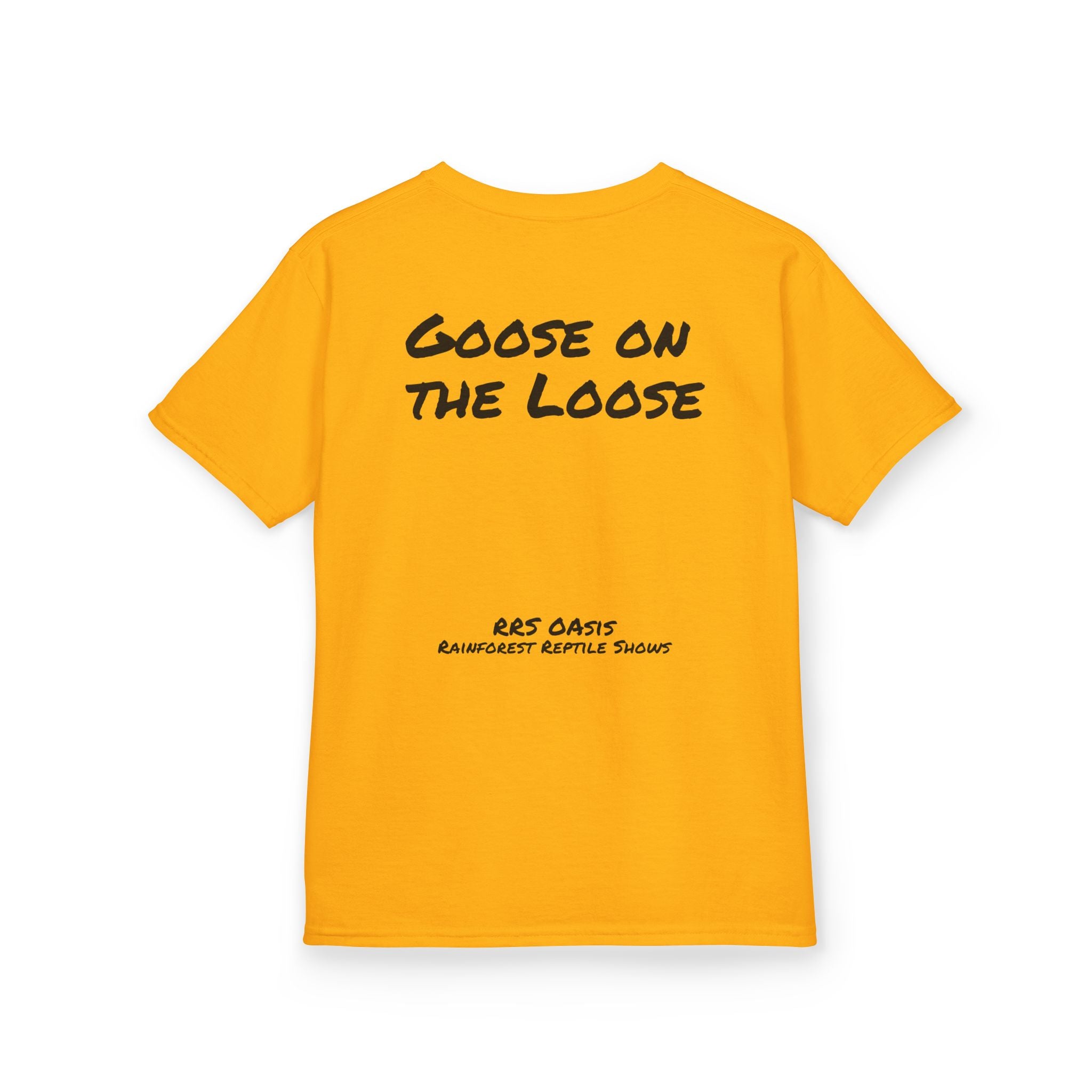 T-Shirt- Kid's Goose the Monitor Lizard Dark Variation