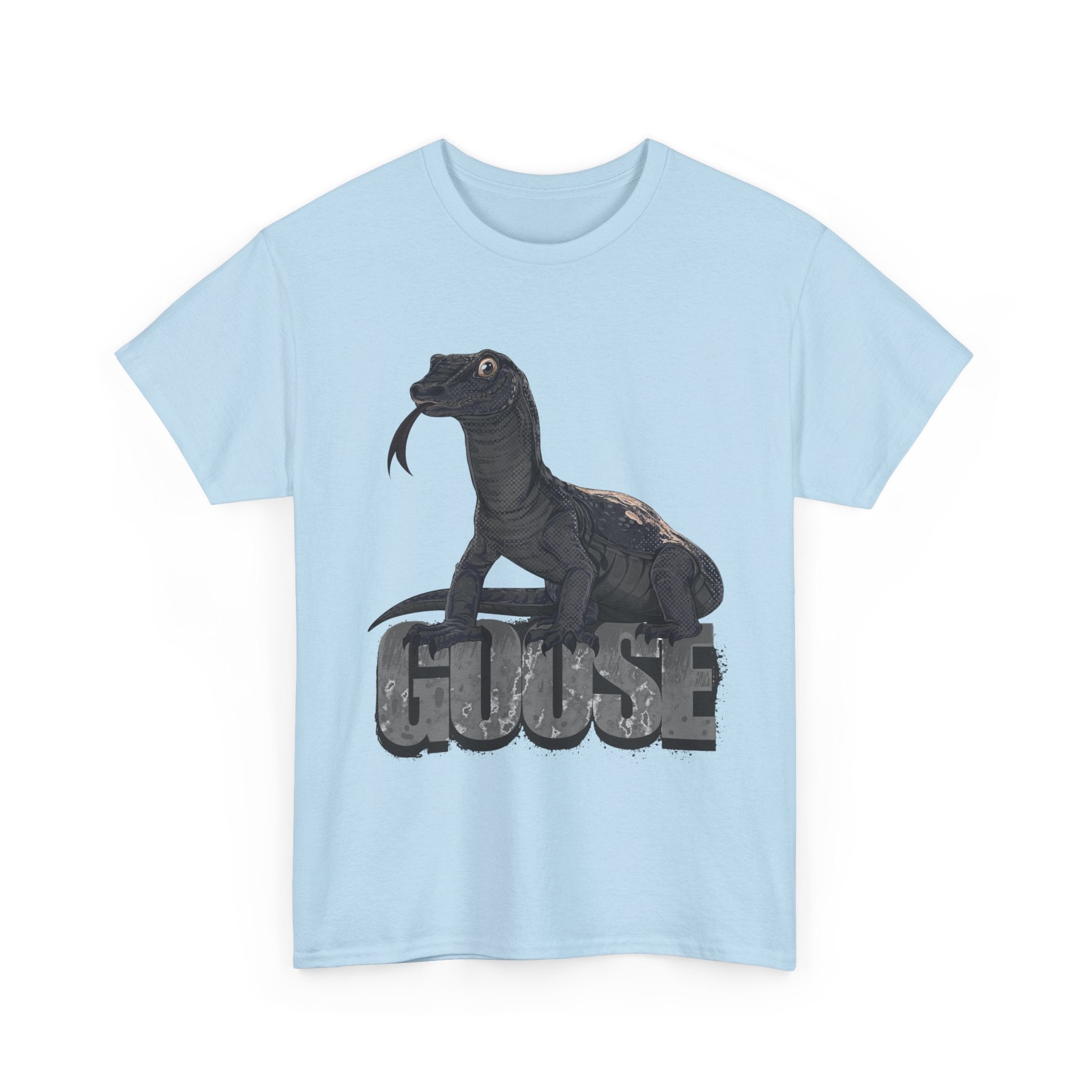 T-Shirt - Goose the Monitor Lizard Dark Design