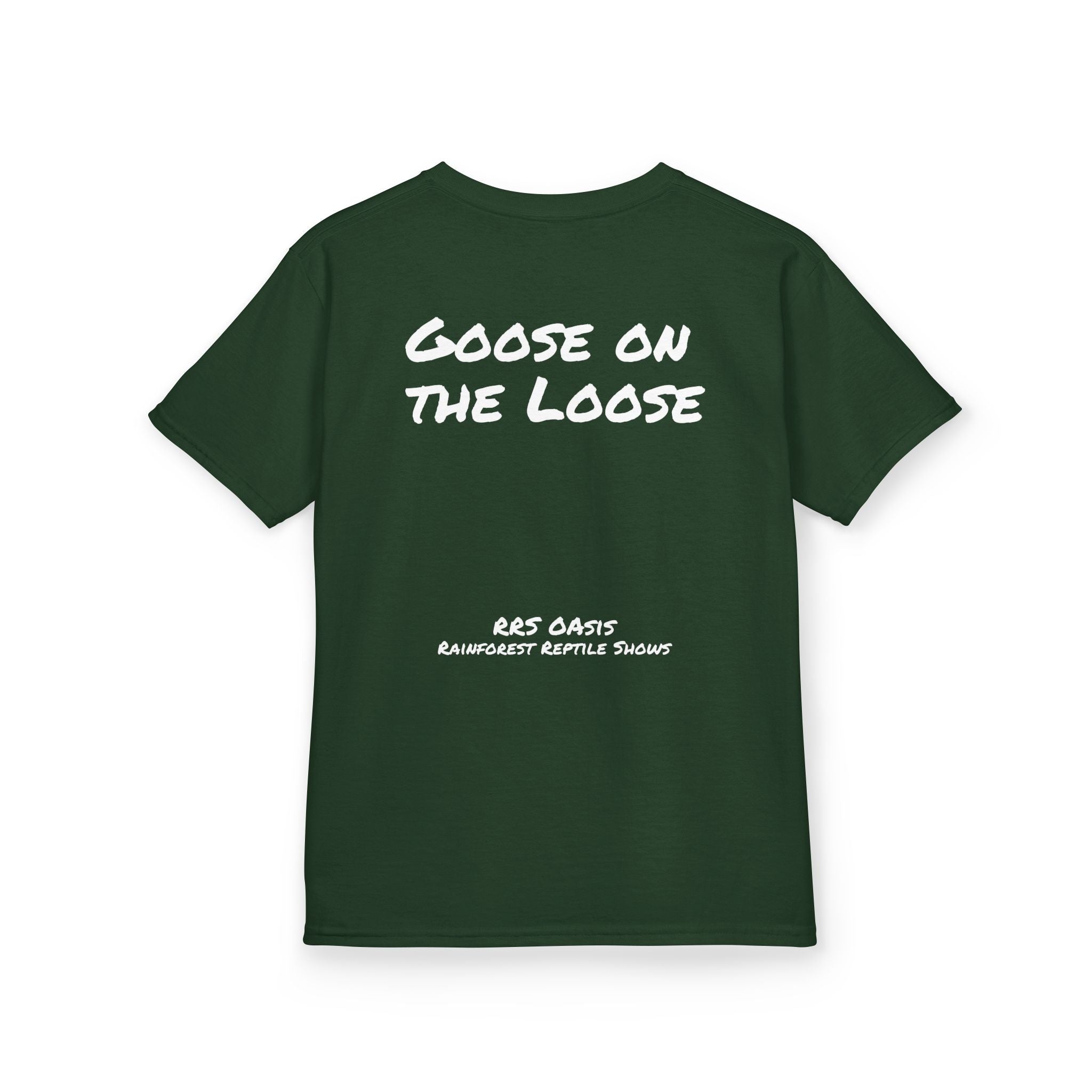 T-Shirt- Kid's Goose the Monitor Lizard Dark Variation