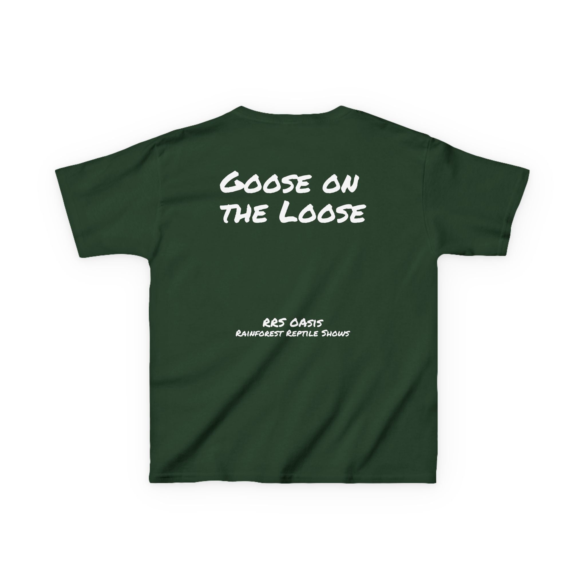 T-Shirt- Kid's Goose the Monitor Lizard Dark Variation
