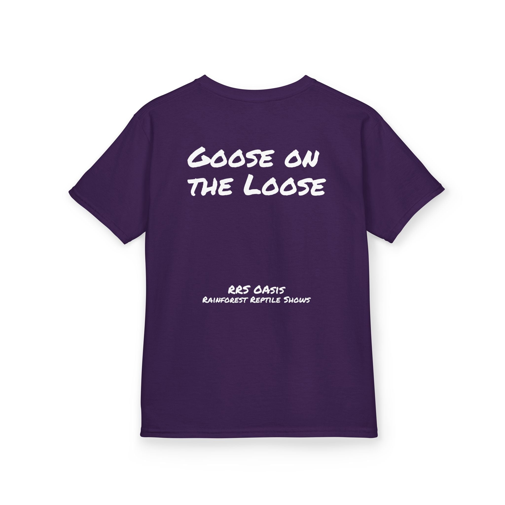 T-Shirt- Kid's Goose the Monitor Lizard Dark Variation