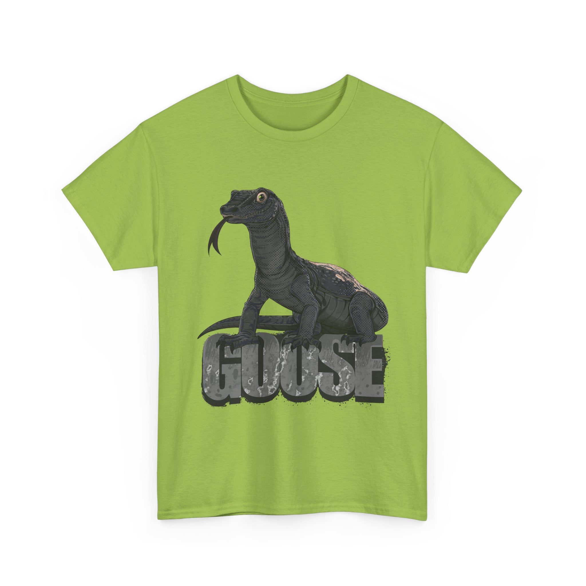 T-Shirt - Goose the Monitor Lizard Dark Design