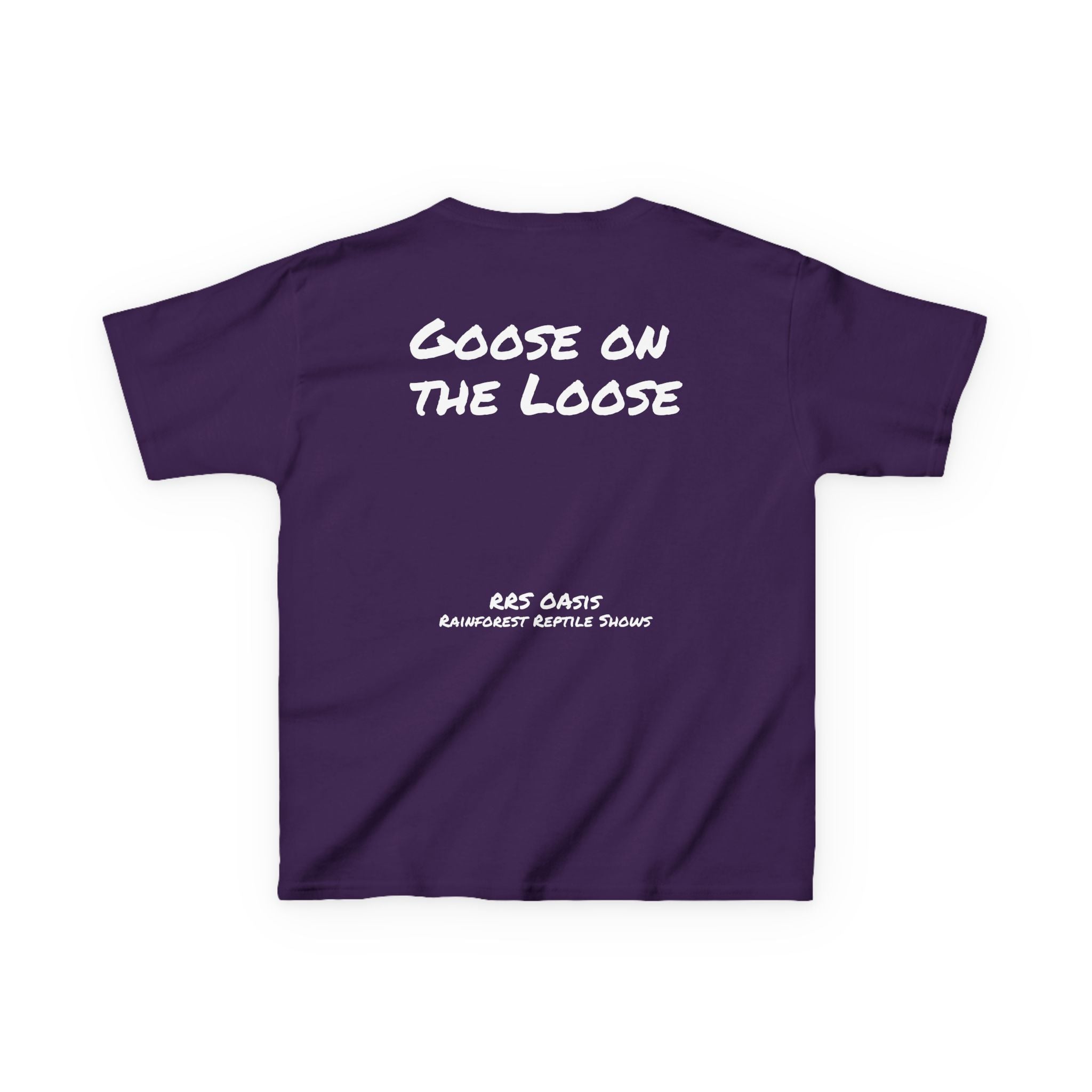 T-Shirt- Kid's Goose the Monitor Lizard Dark Variation