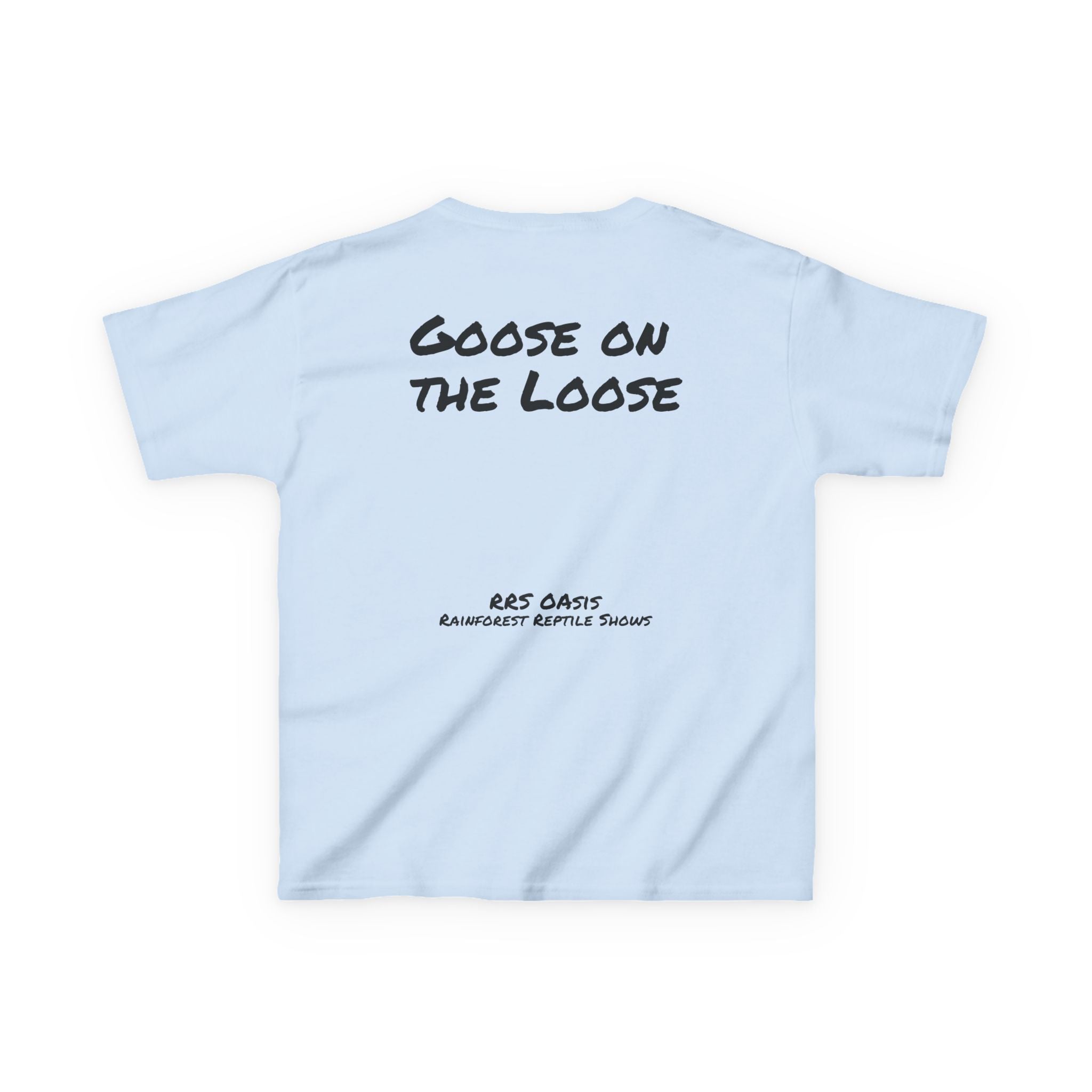 T-Shirt- Kid's Goose the Monitor Lizard Dark Variation