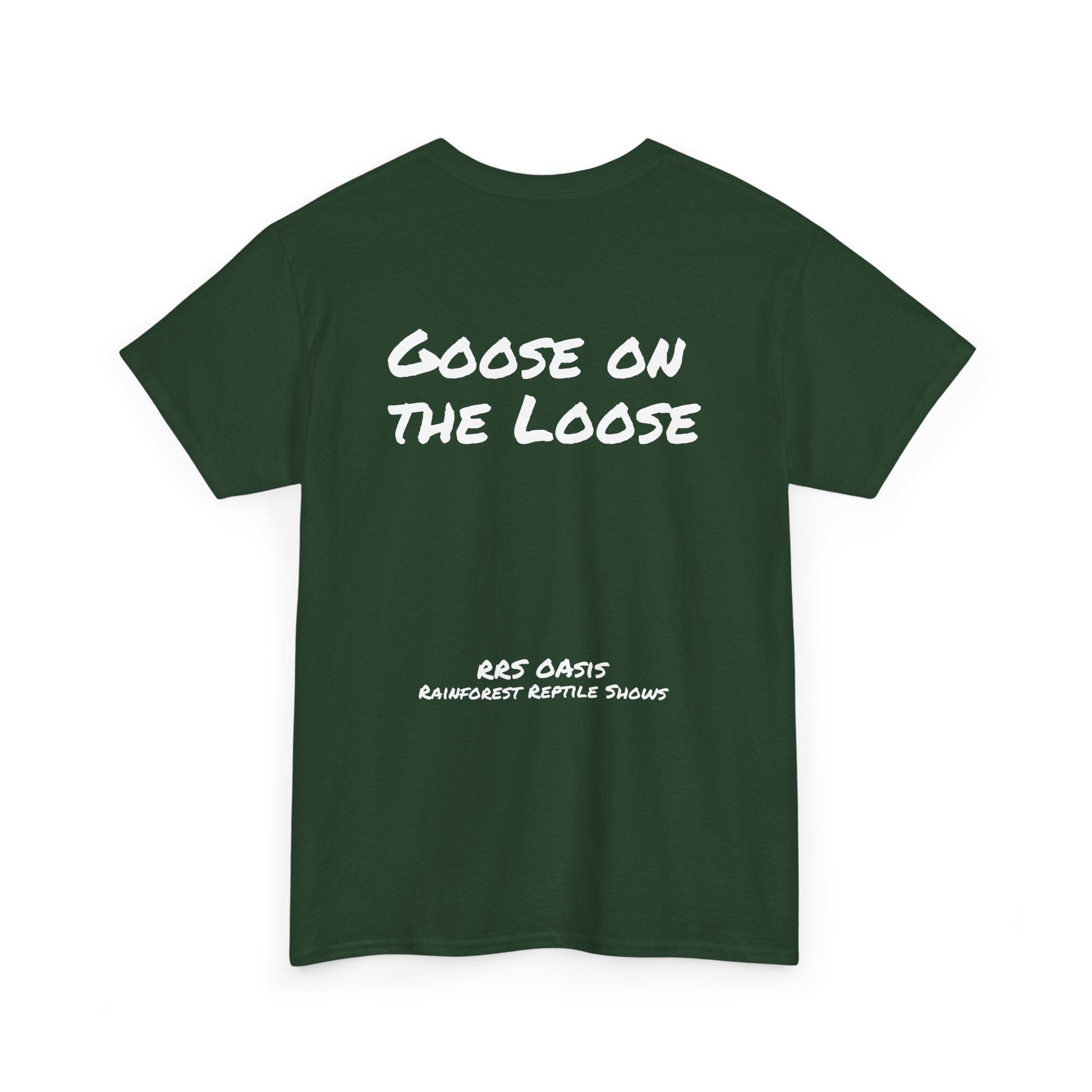 T-Shirt - Goose the Monitor Lizard Dark Design