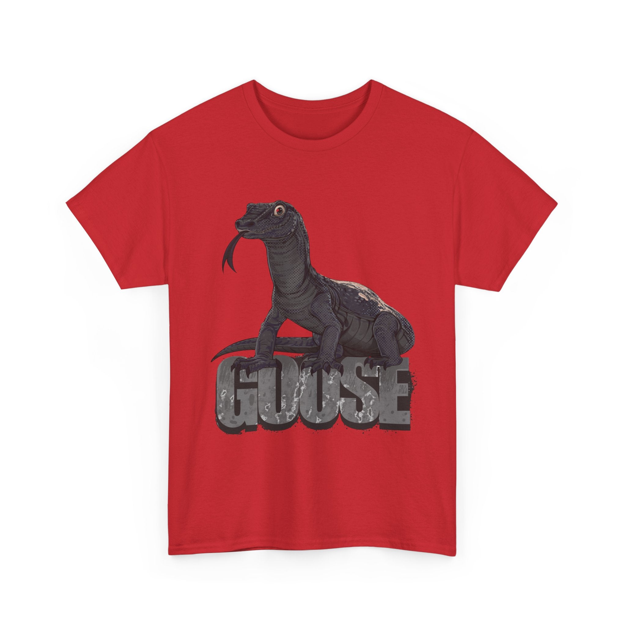 T-Shirt - Goose the Monitor Lizard Dark Design