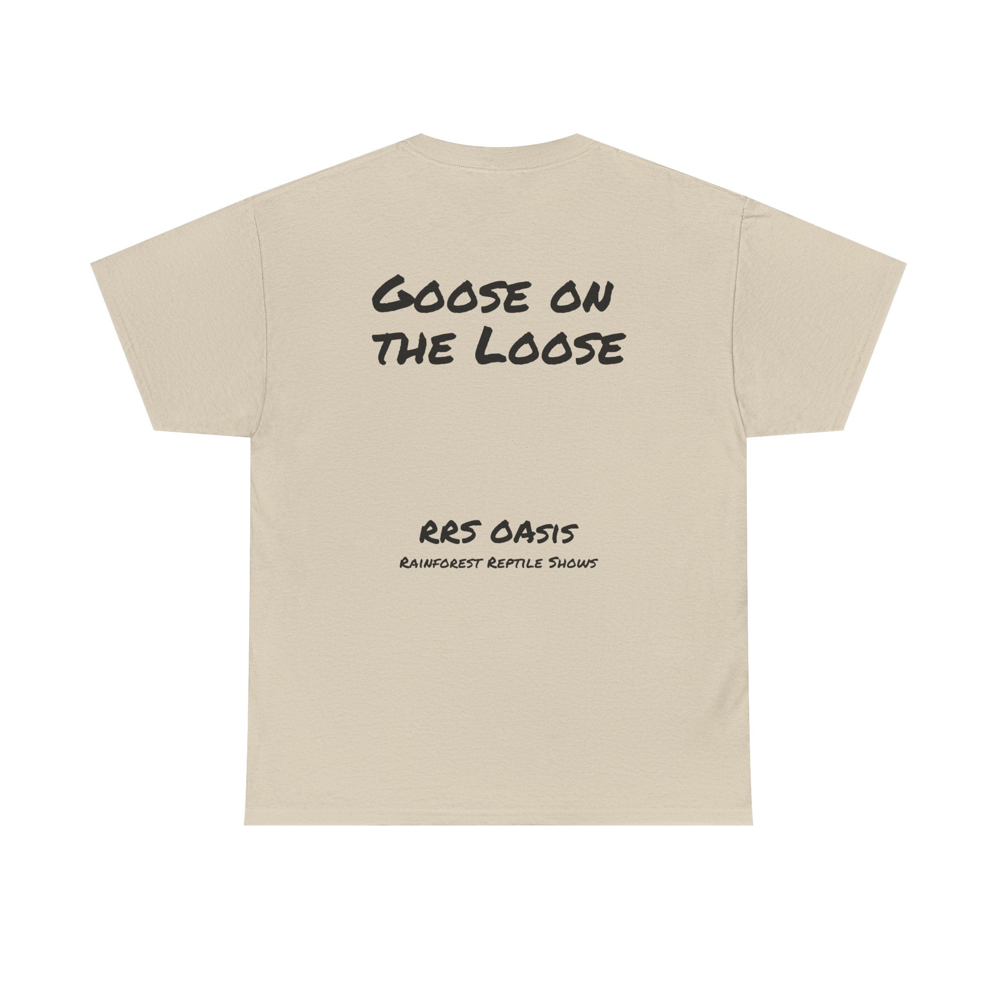 T-Shirt - Goose the Monitor Lizard Dark Design