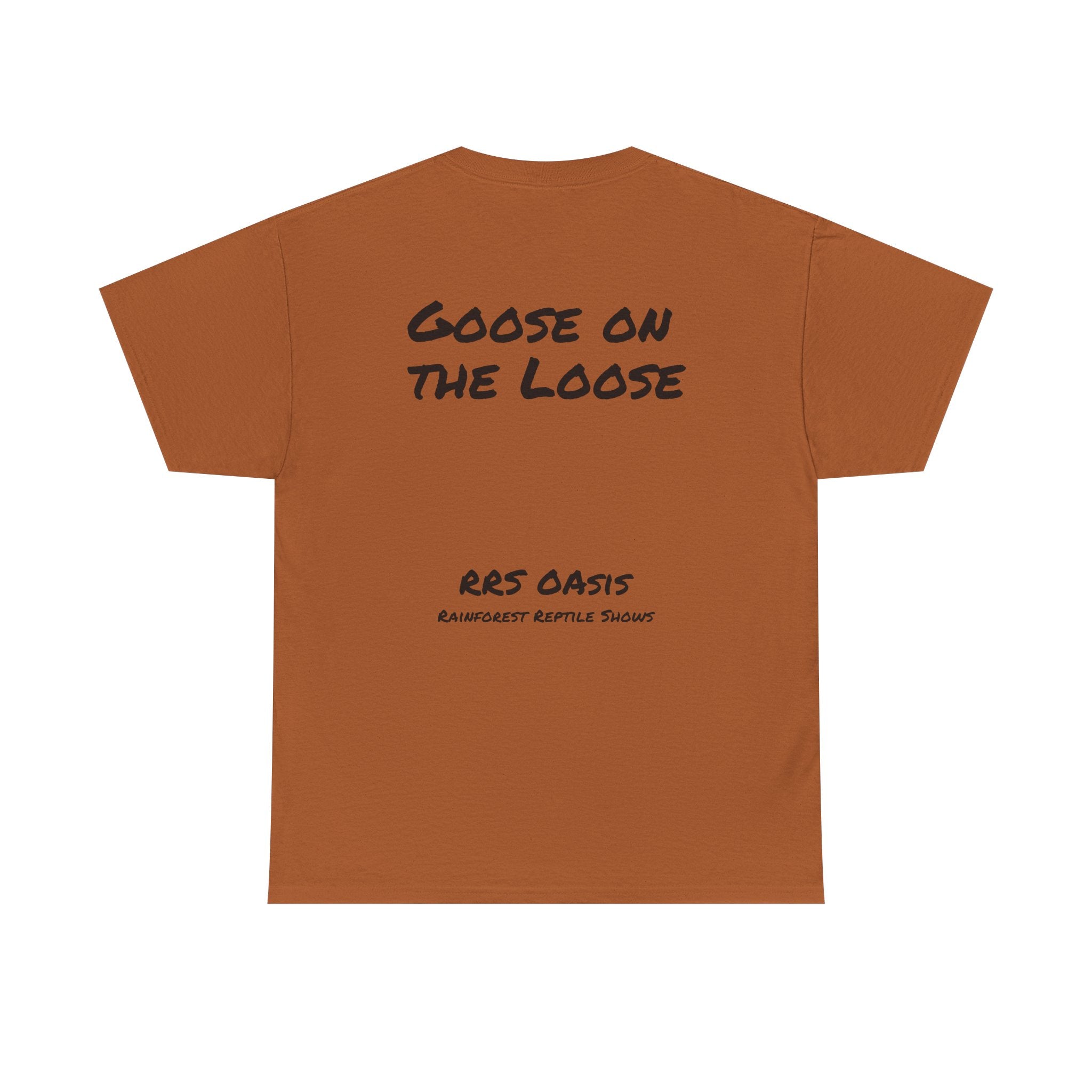 T-Shirt - Goose the Monitor Lizard Dark Design