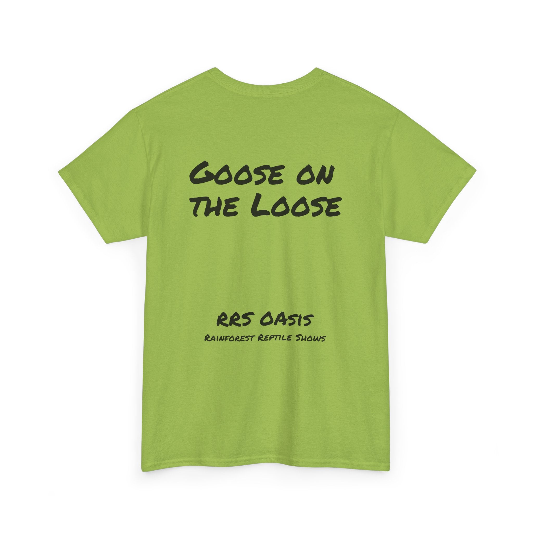 T-Shirt - Goose the Monitor Lizard Dark Design