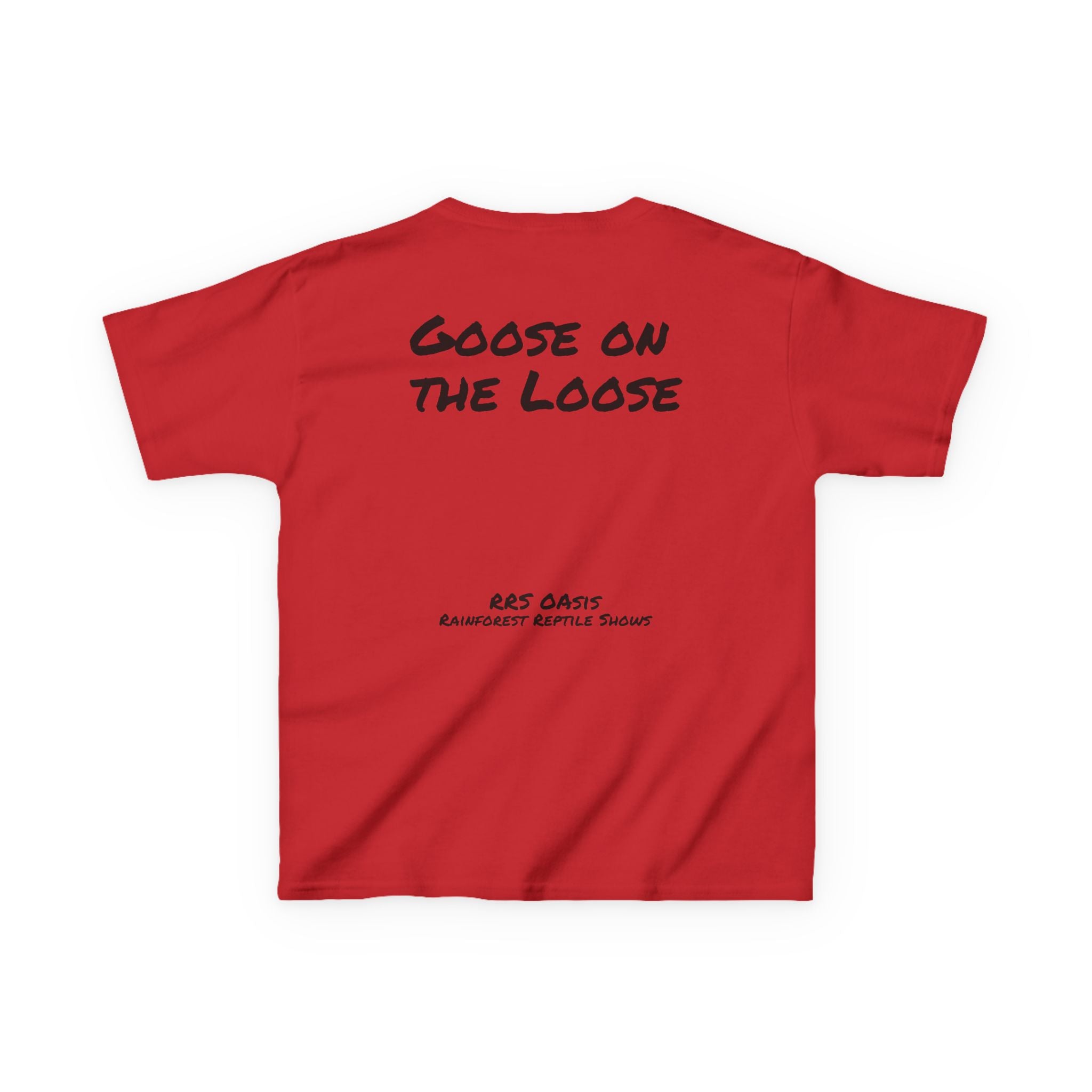 T-Shirt- Kid's Goose the Monitor Lizard Dark Variation
