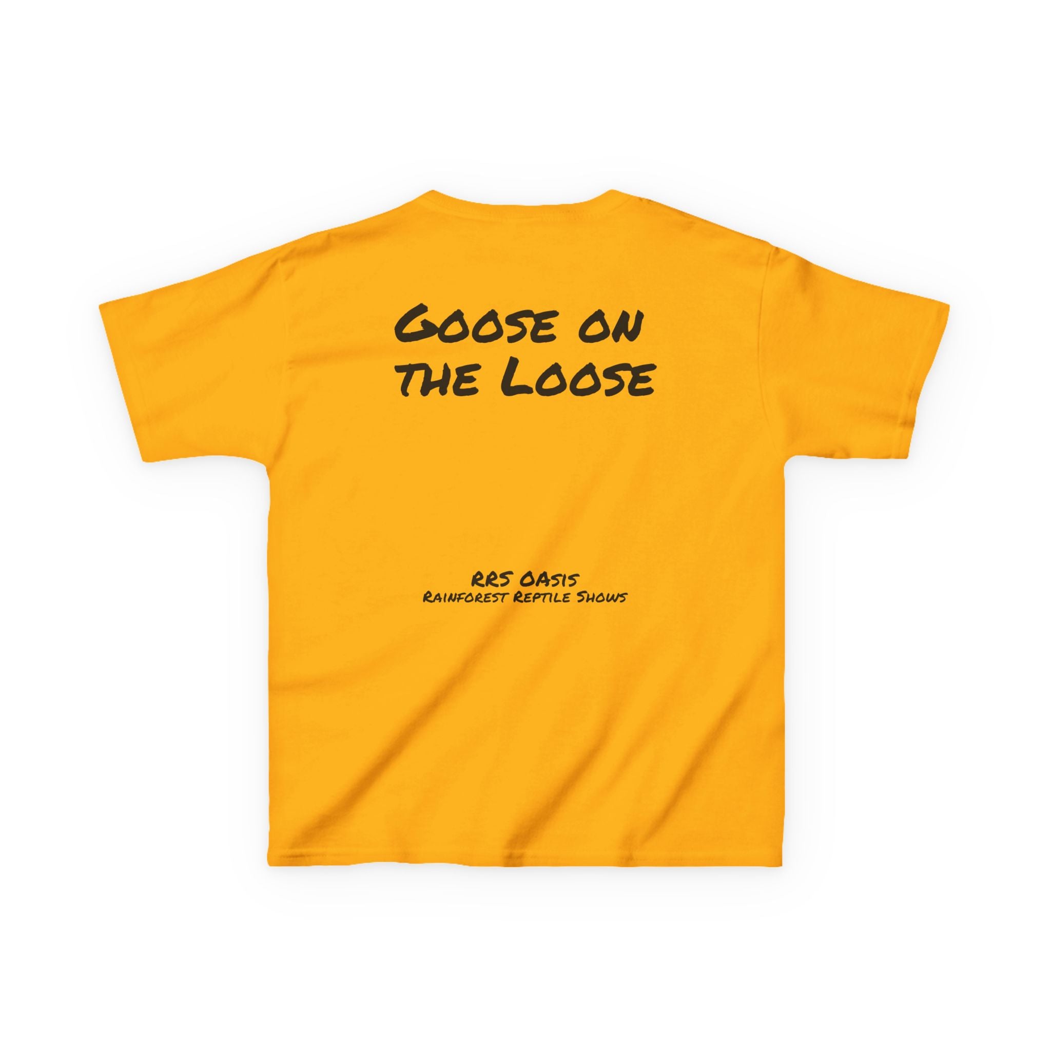 T-Shirt- Kid's Goose the Monitor Lizard Dark Variation