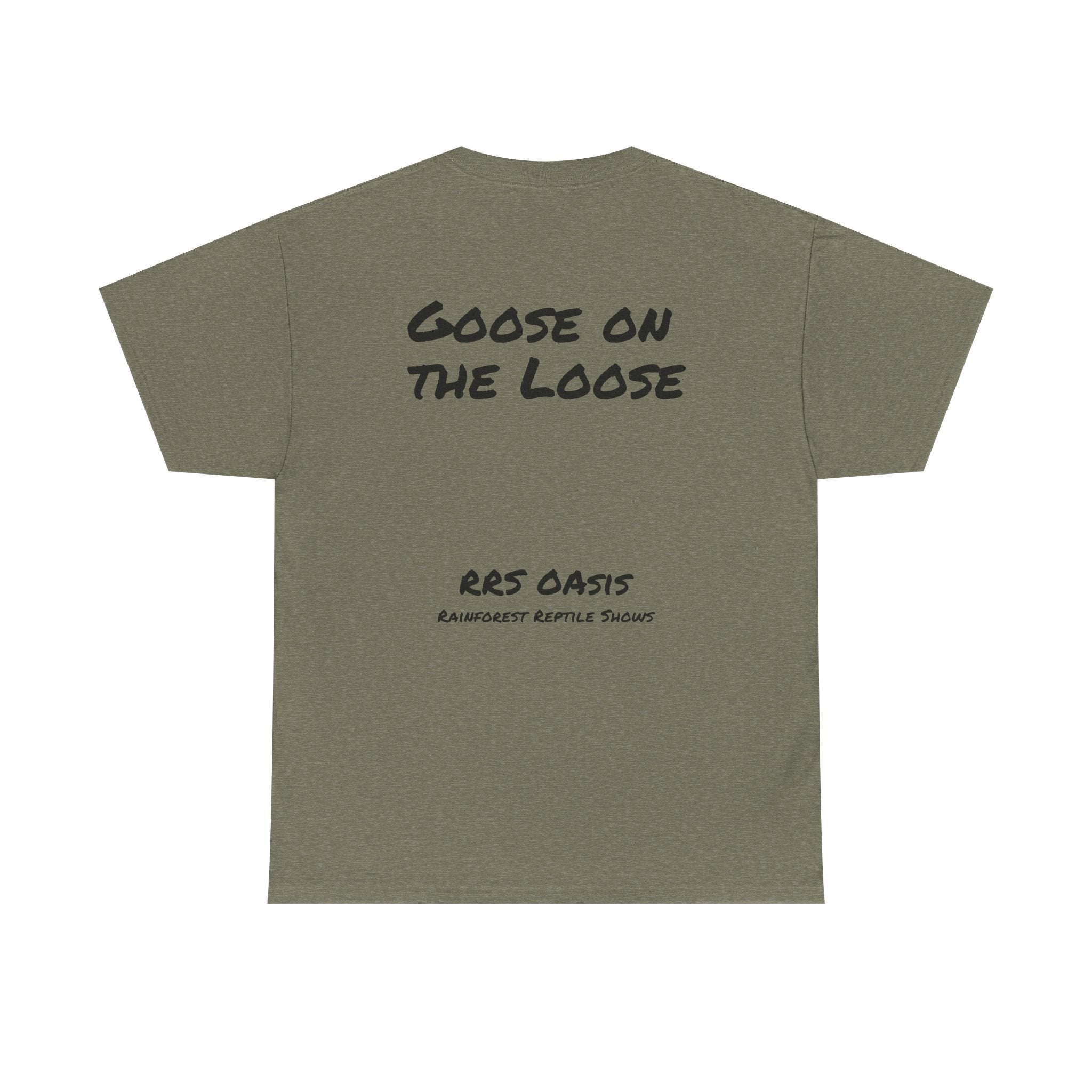 T-Shirt - Goose the Monitor Lizard Dark Design