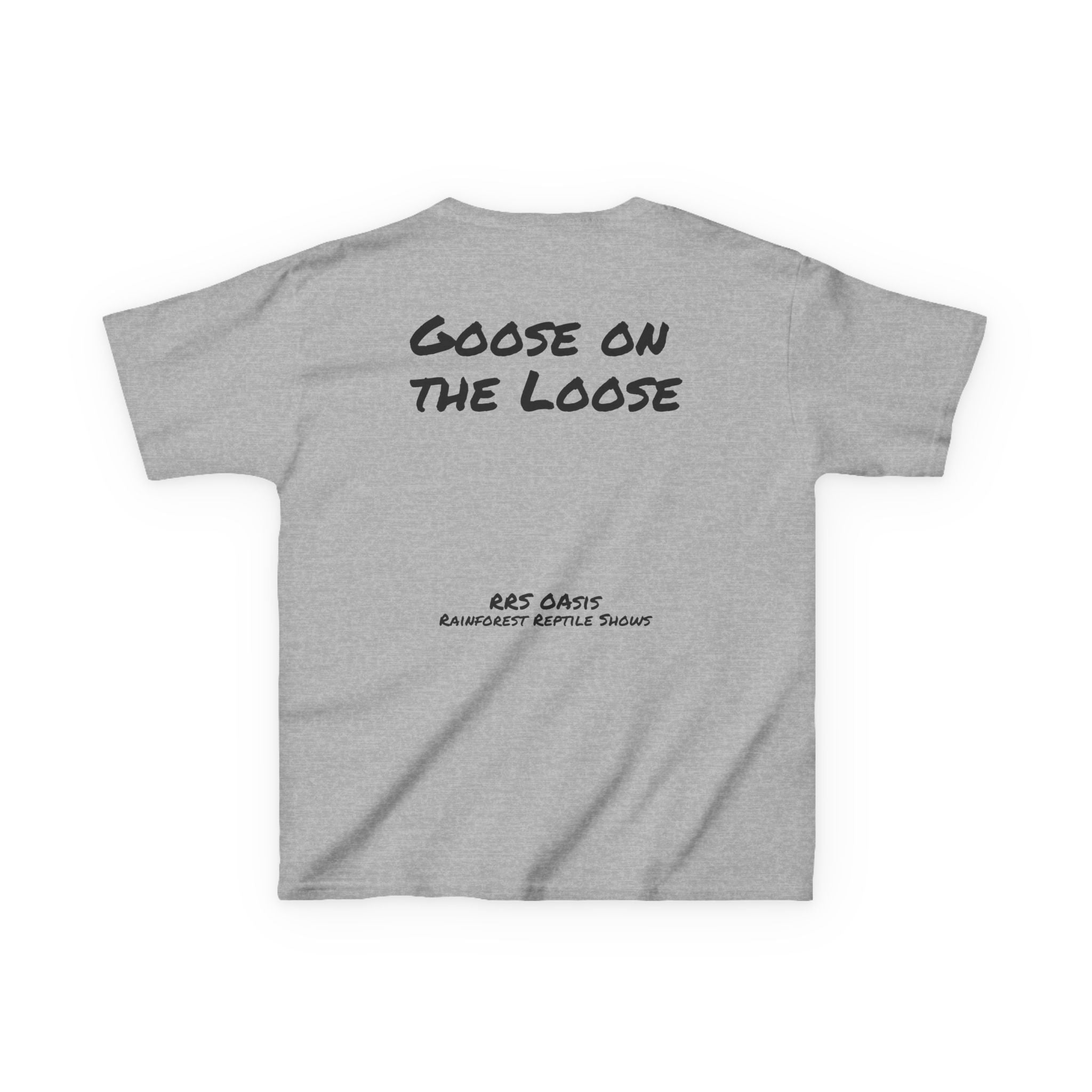 T-Shirt- Kid's Goose the Monitor Lizard Dark Variation