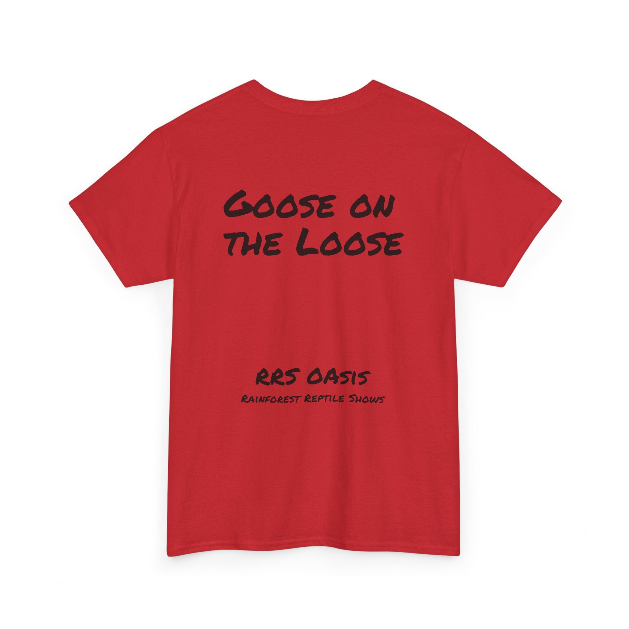 T-Shirt - Goose the Monitor Lizard Dark Design