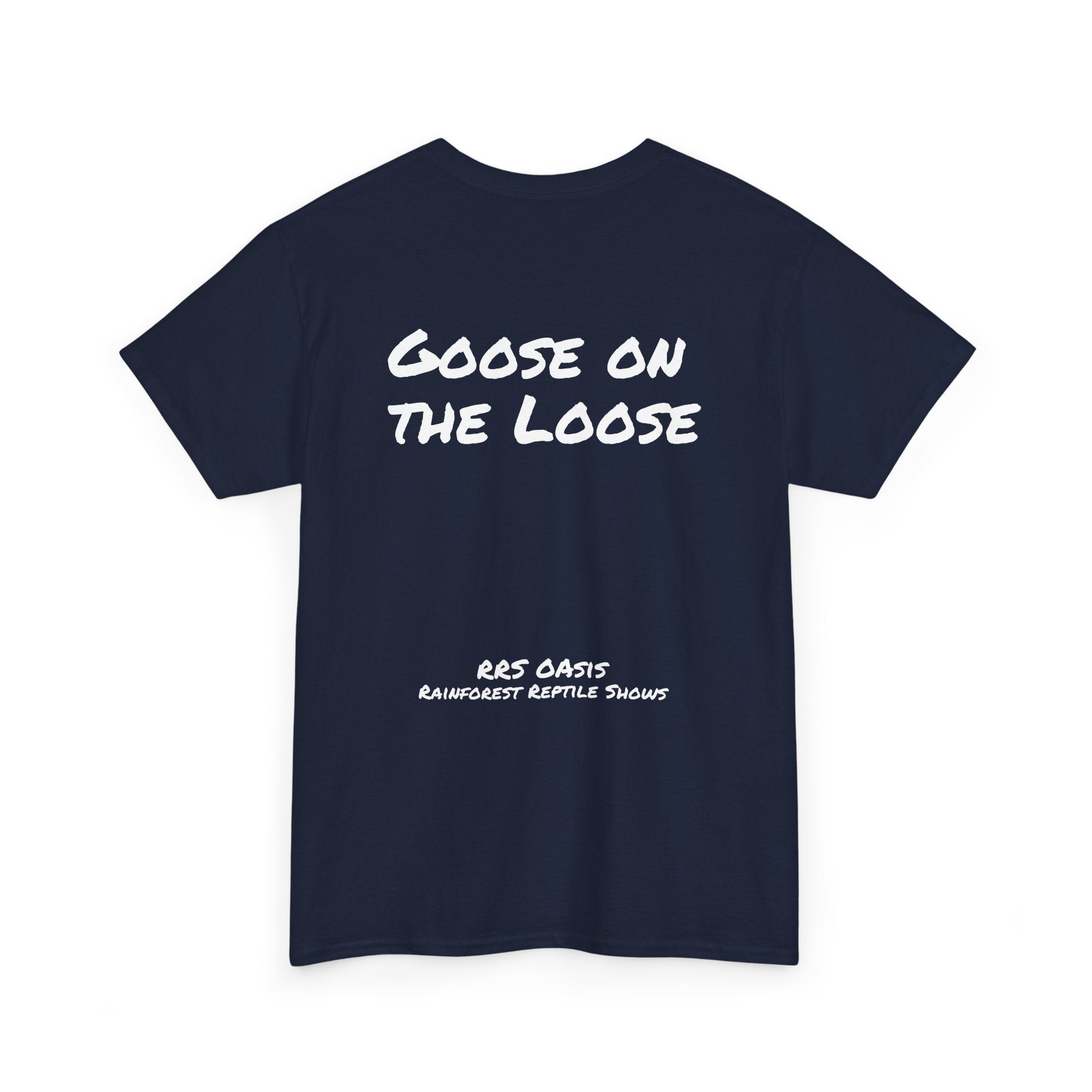 T-Shirt - Goose the Monitor Lizard Dark Design
