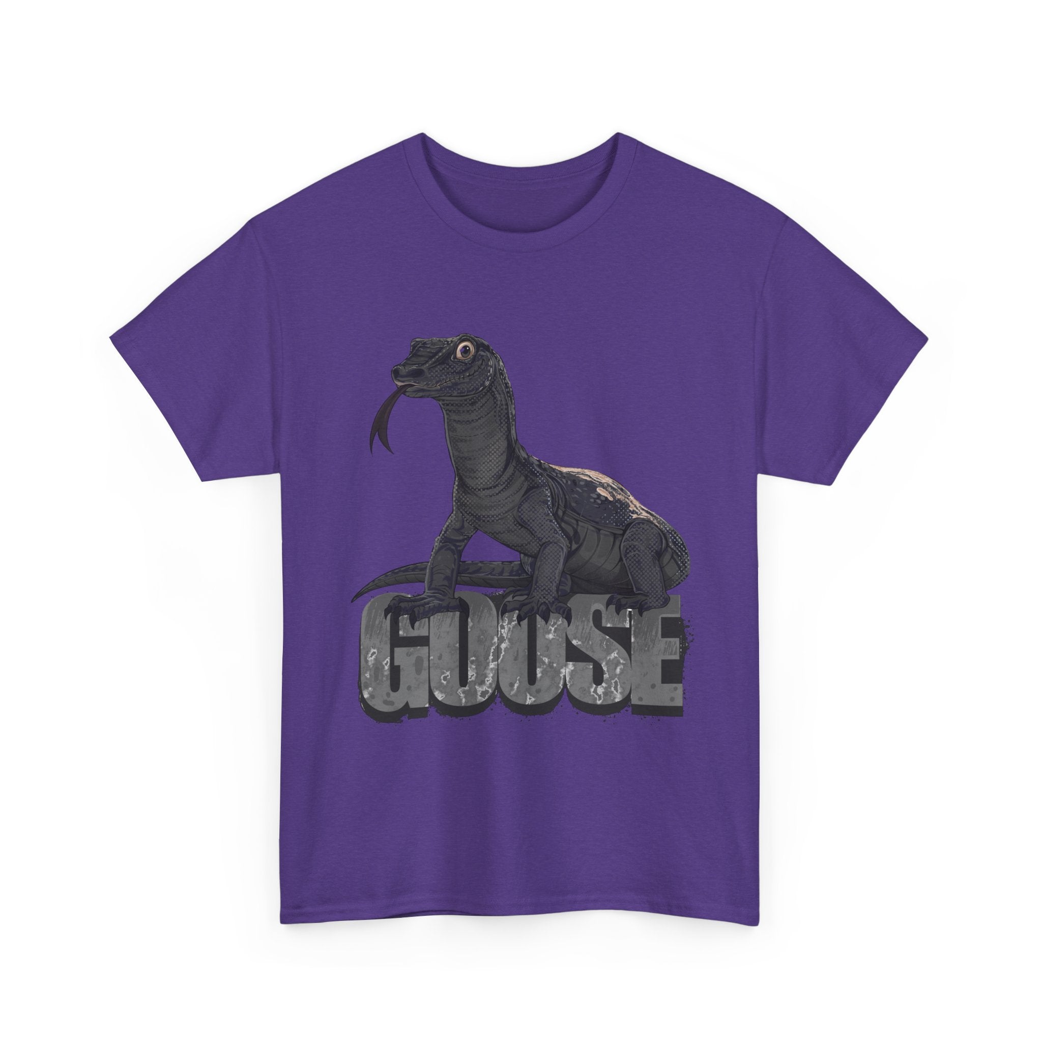 T-Shirt - Goose the Monitor Lizard Dark Design