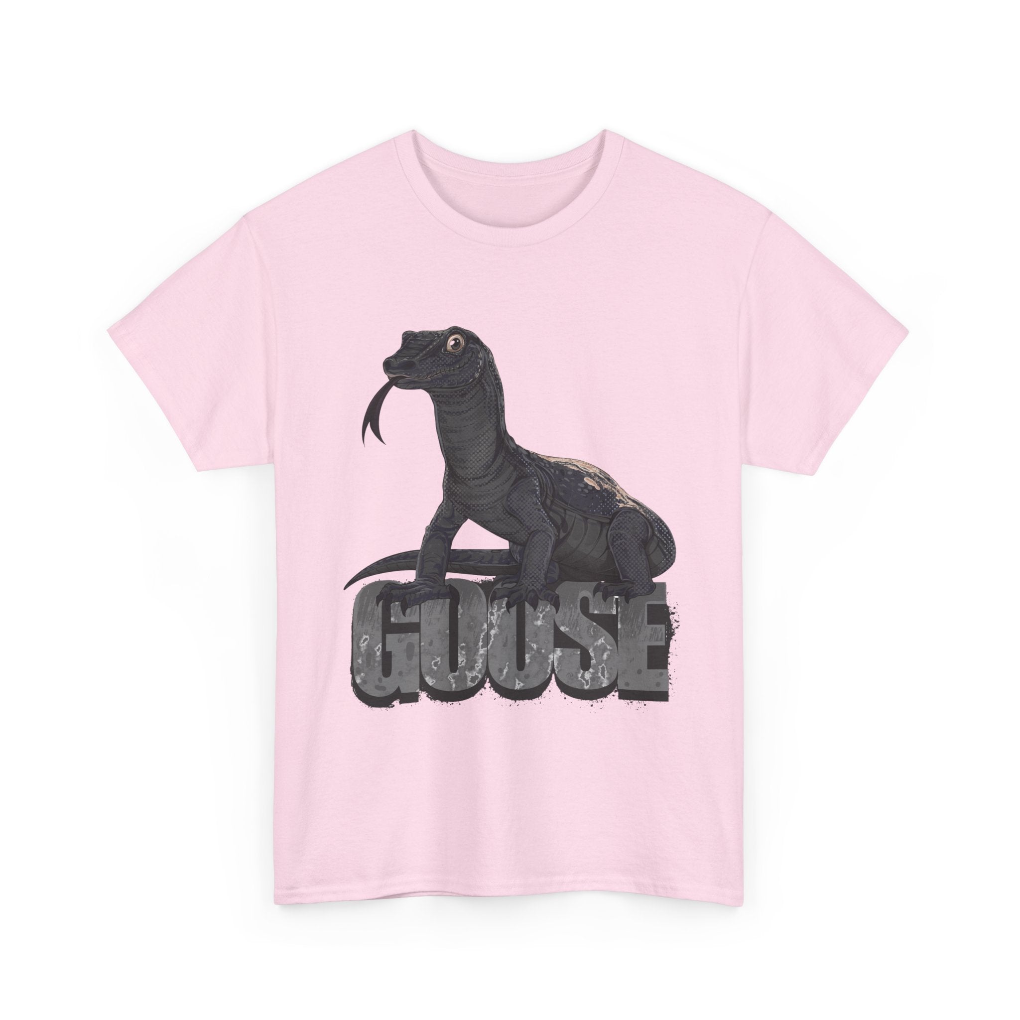 T-Shirt - Goose the Monitor Lizard Dark Design