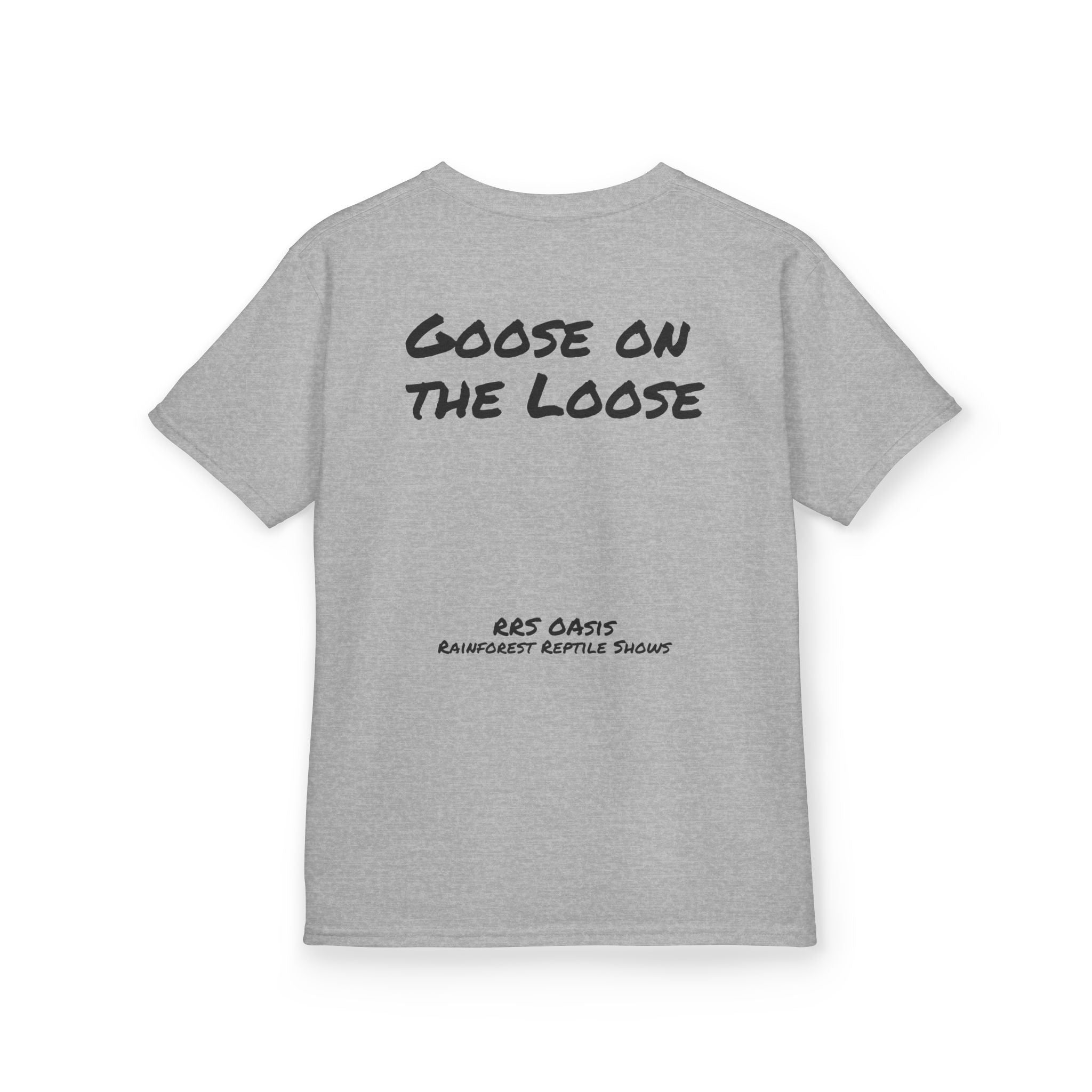 T-Shirt- Kid's Goose the Monitor Lizard Dark Variation