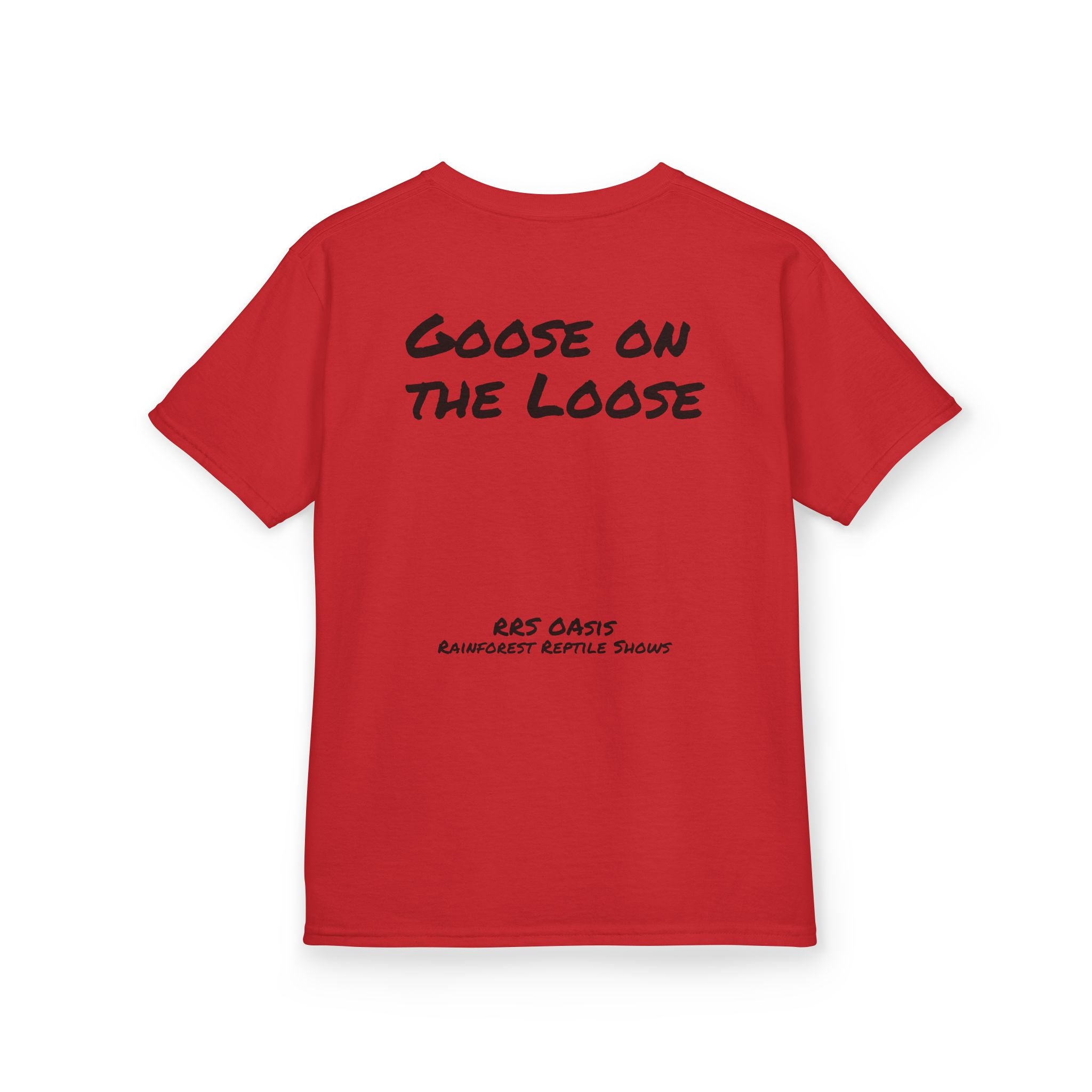 T-Shirt- Kid's Goose the Monitor Lizard Dark Variation