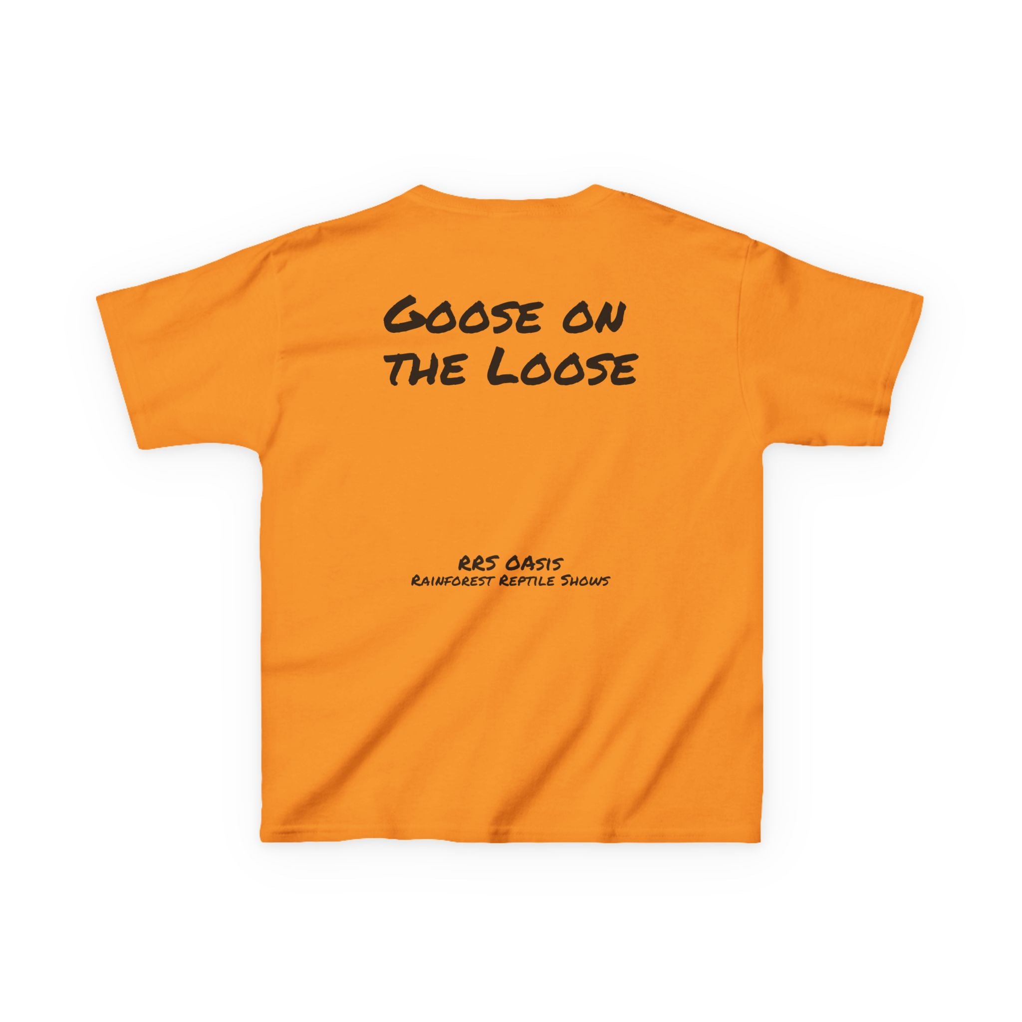 T-Shirt- Kid's Goose the Monitor Lizard Dark Variation