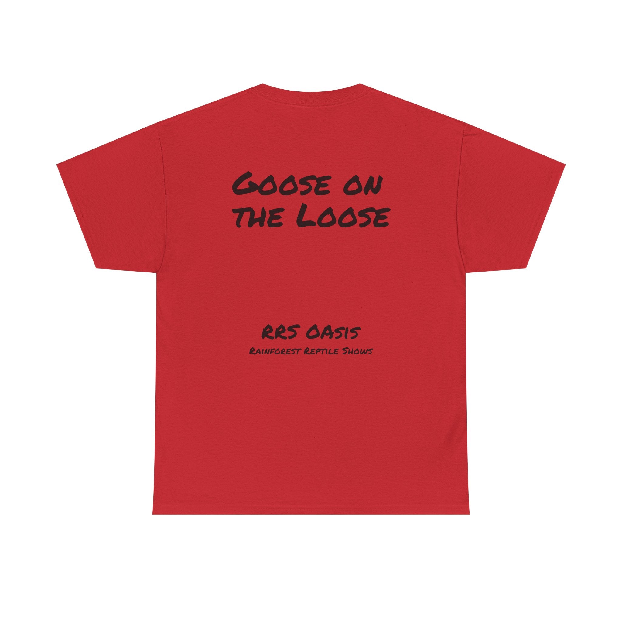 T-Shirt - Goose the Monitor Lizard Dark Design