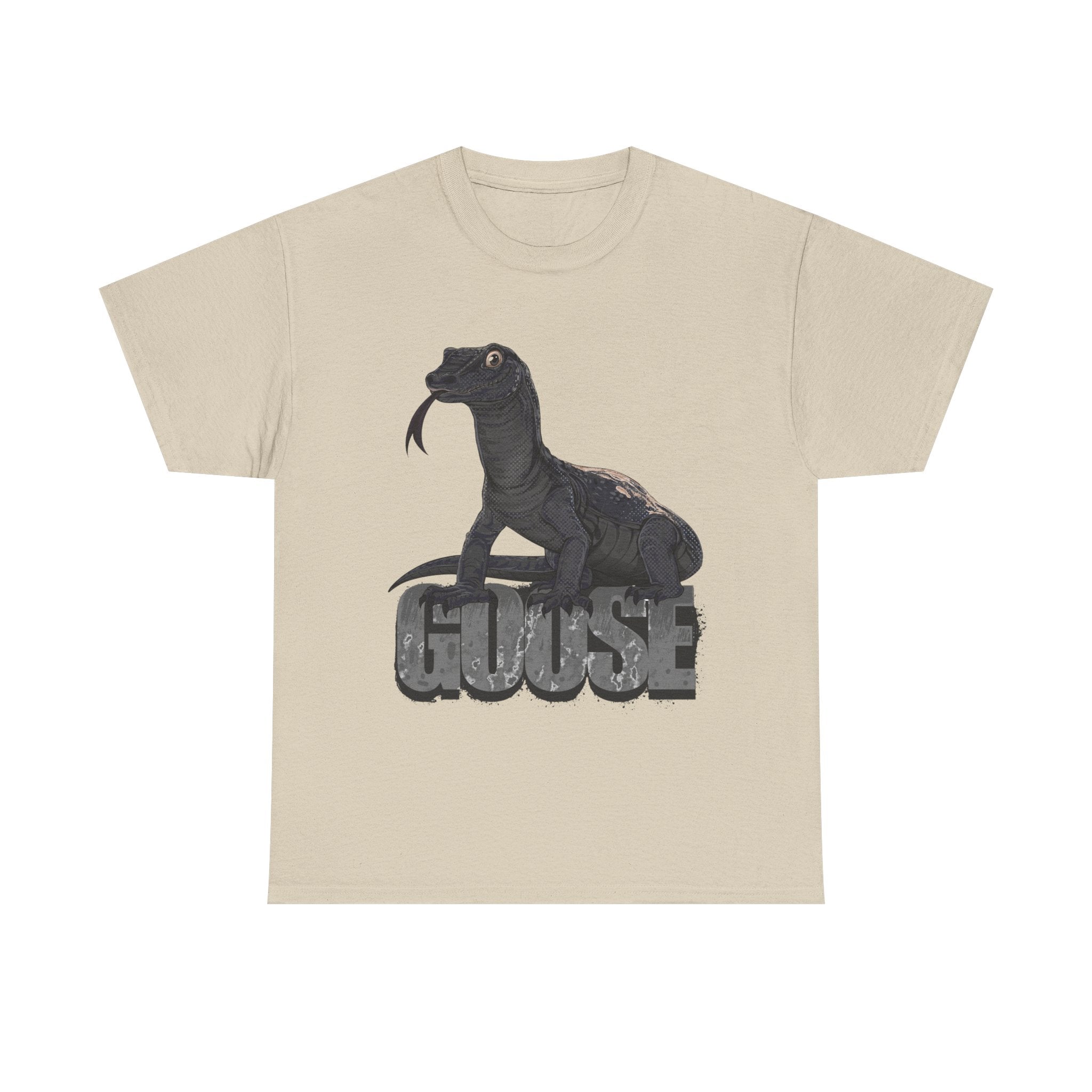T-Shirt - Goose the Monitor Lizard Dark Design