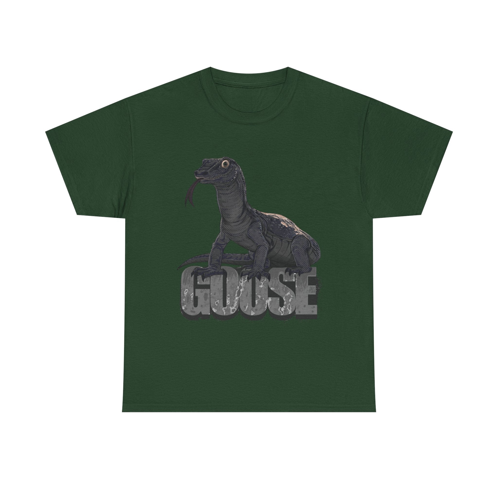 T-Shirt - Goose the Monitor Lizard Dark Design