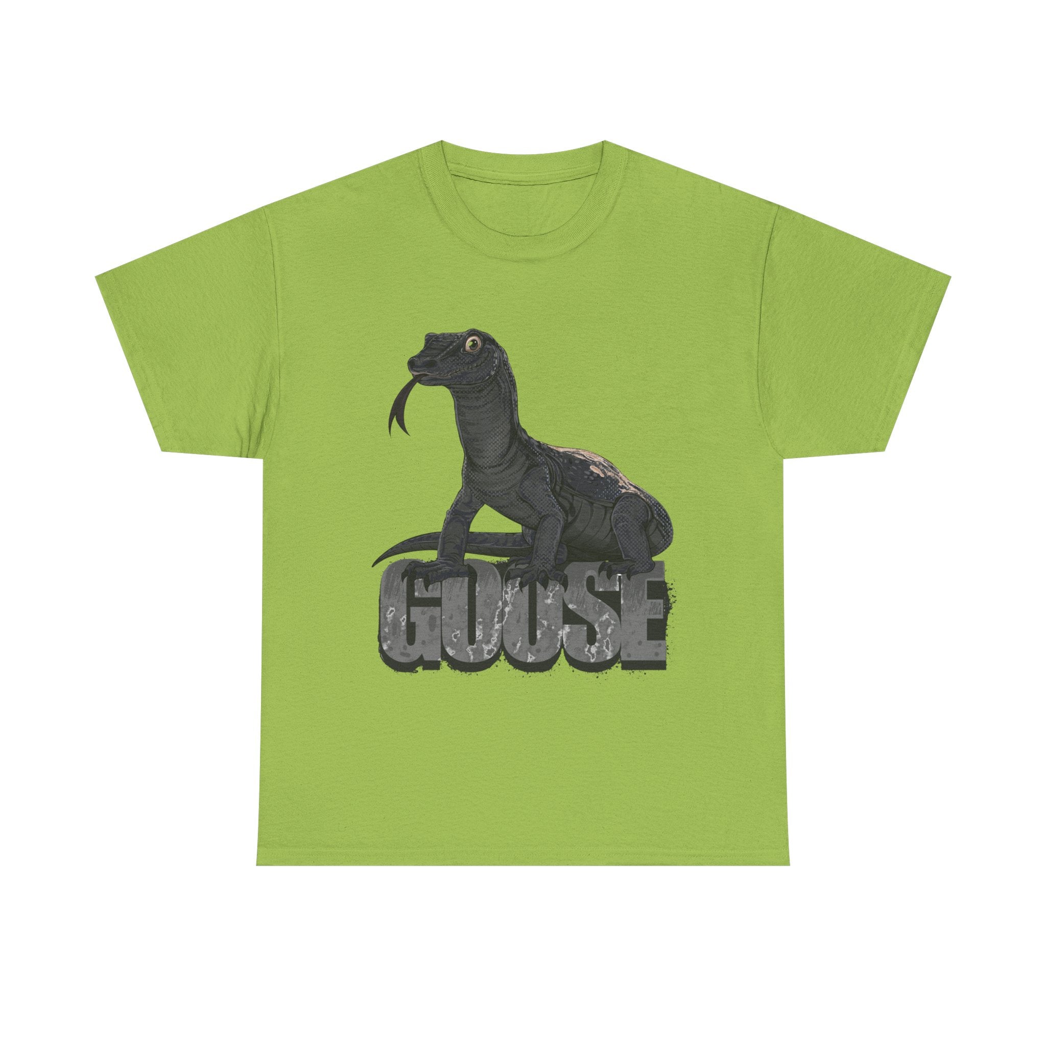 T-Shirt - Goose the Monitor Lizard Dark Design