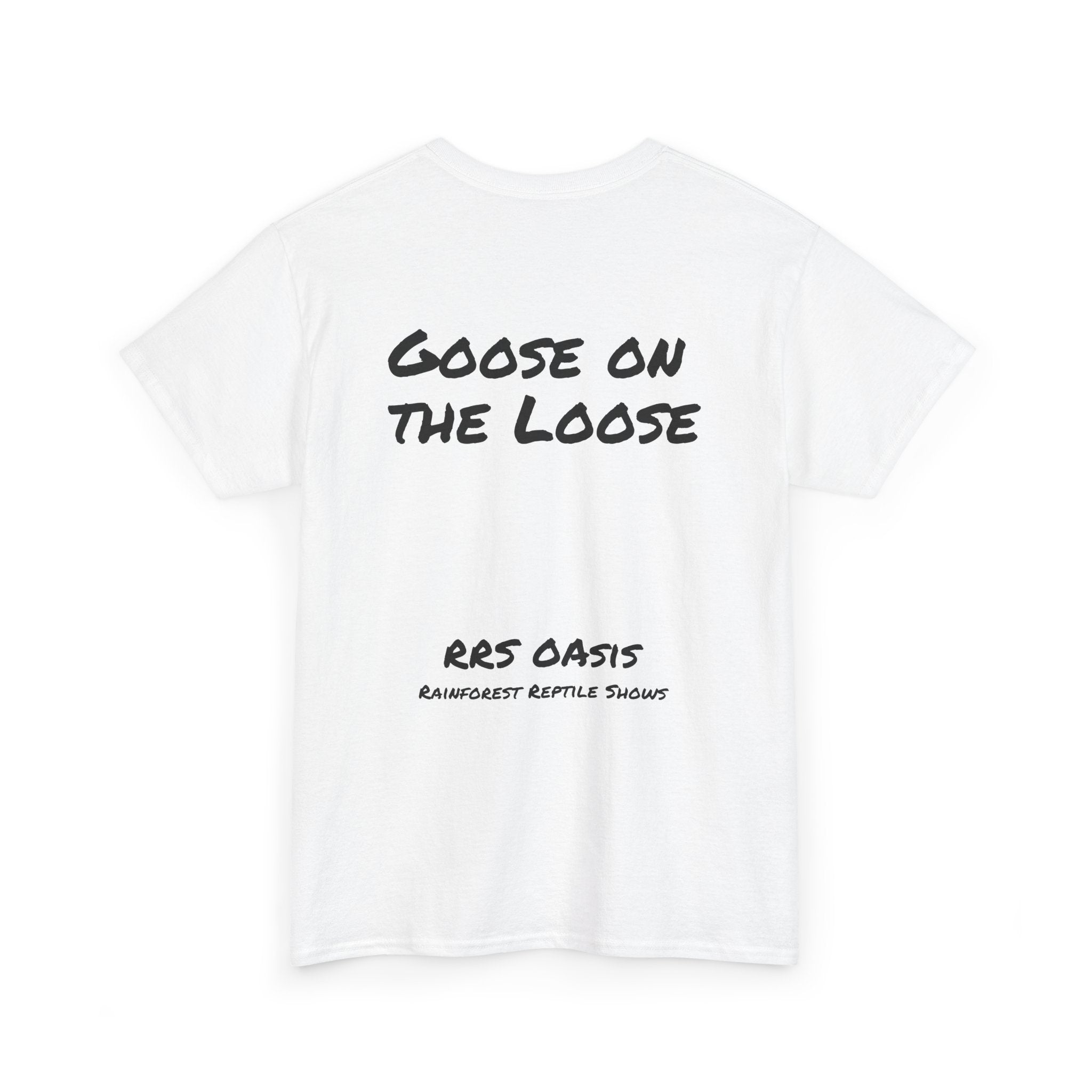 T-Shirt - Goose the Monitor Lizard Dark Design