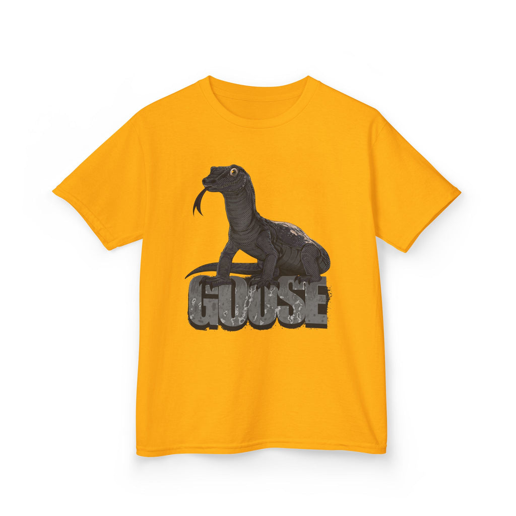 T-Shirt- Kid's Goose the Monitor Lizard Dark Variation