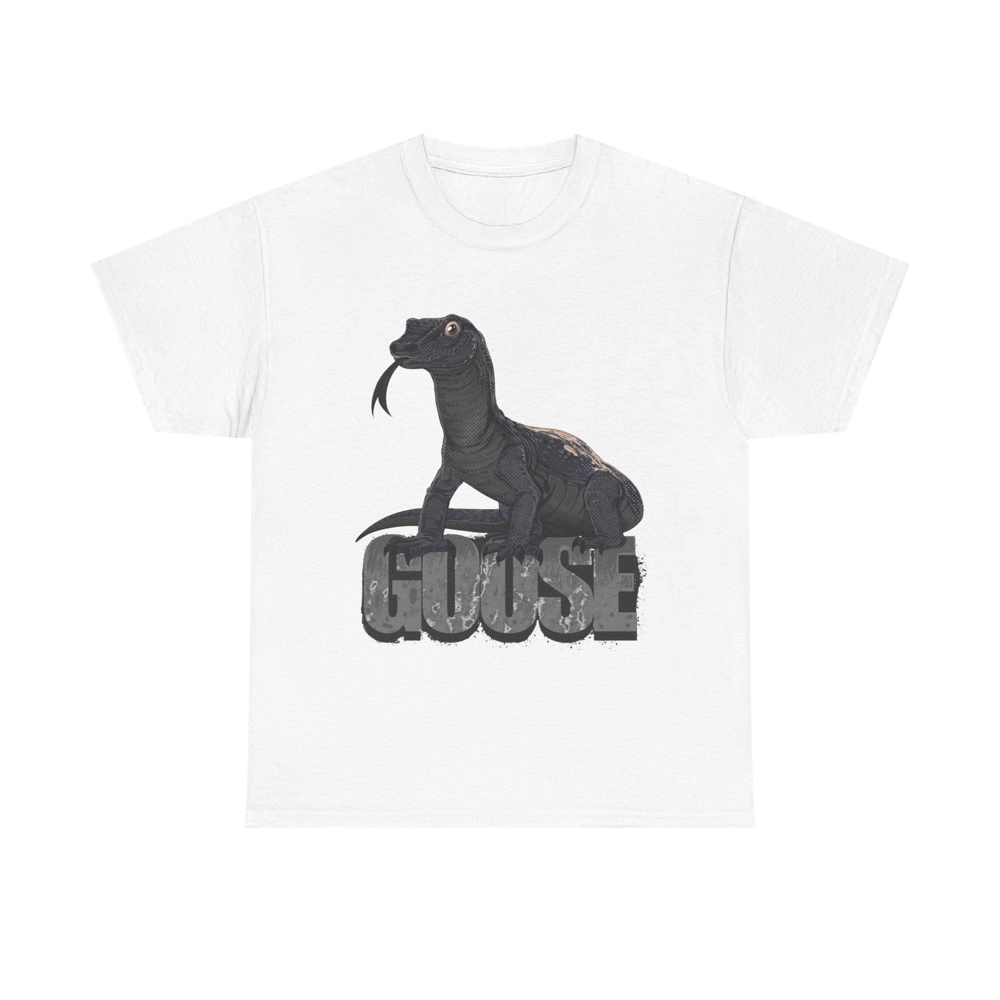 T-Shirt - Goose the Monitor Lizard Dark Design