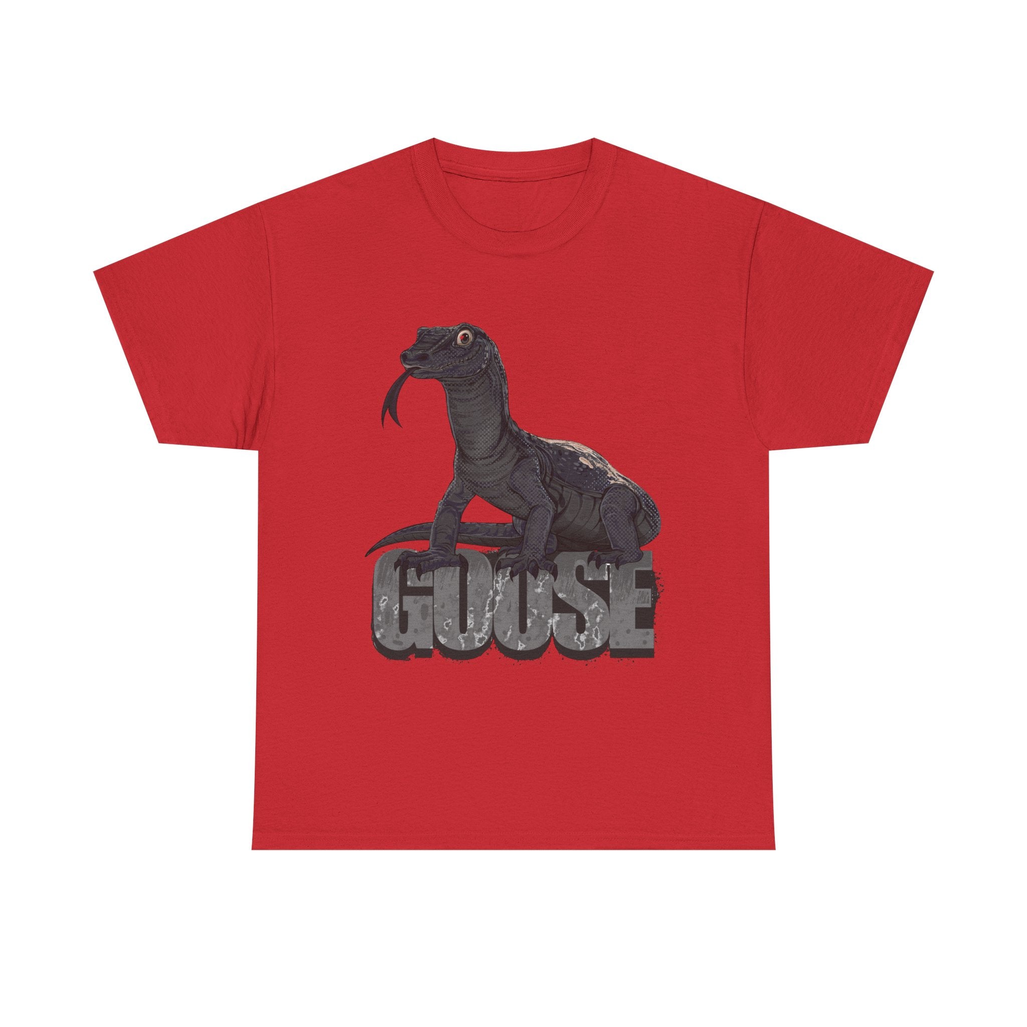 T-Shirt - Goose the Monitor Lizard Dark Design