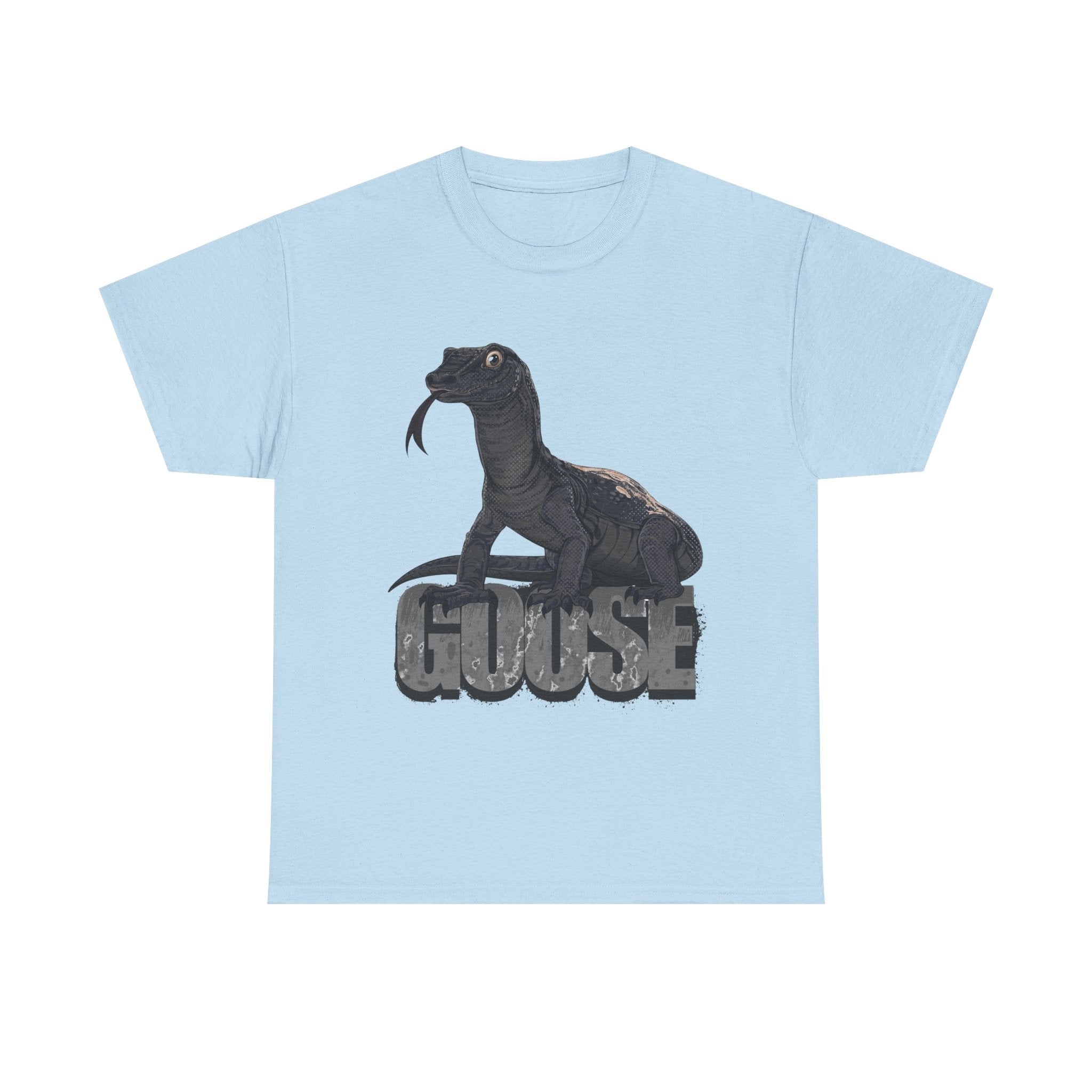 T-Shirt - Goose the Monitor Lizard Dark Design