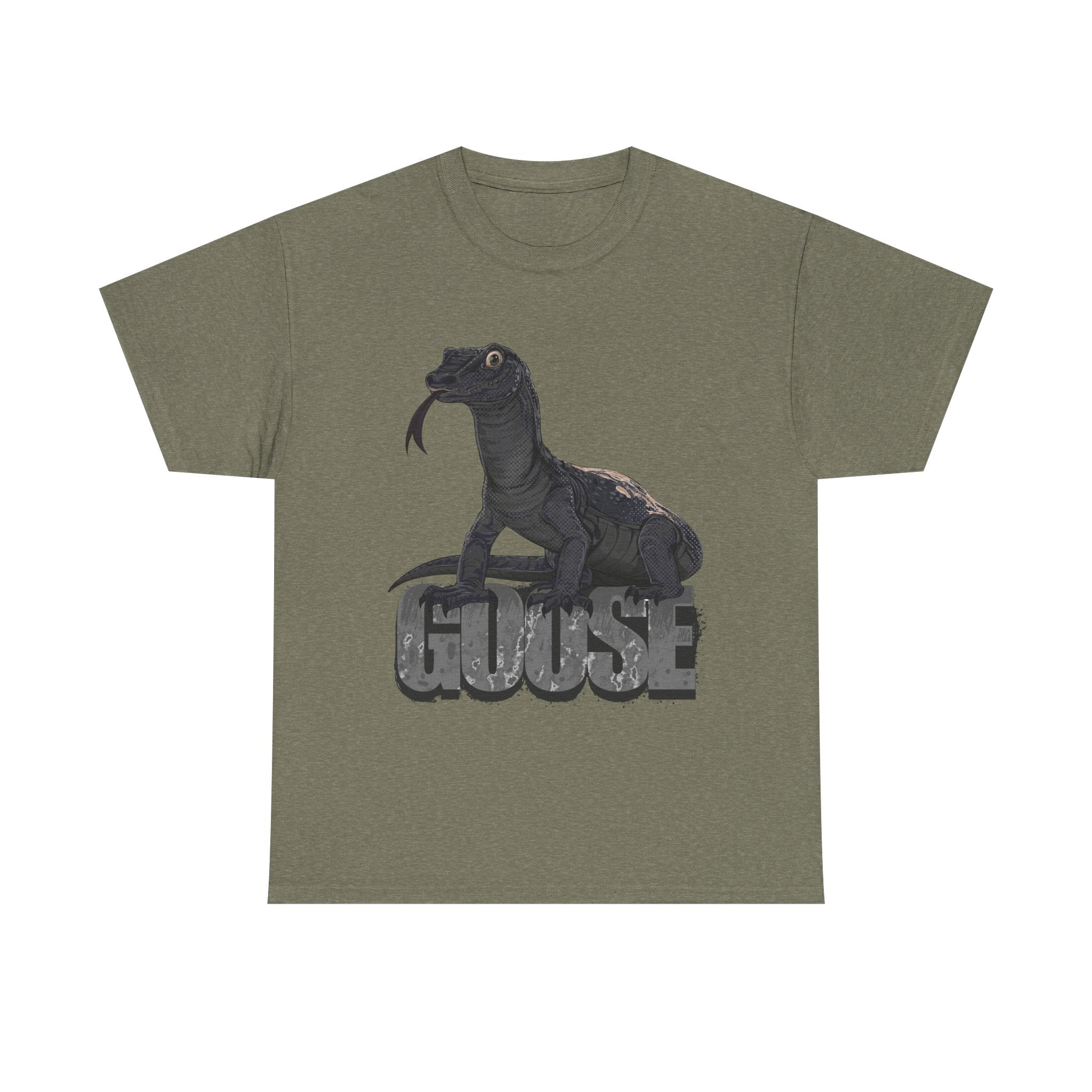 T-Shirt - Goose the Monitor Lizard Dark Design