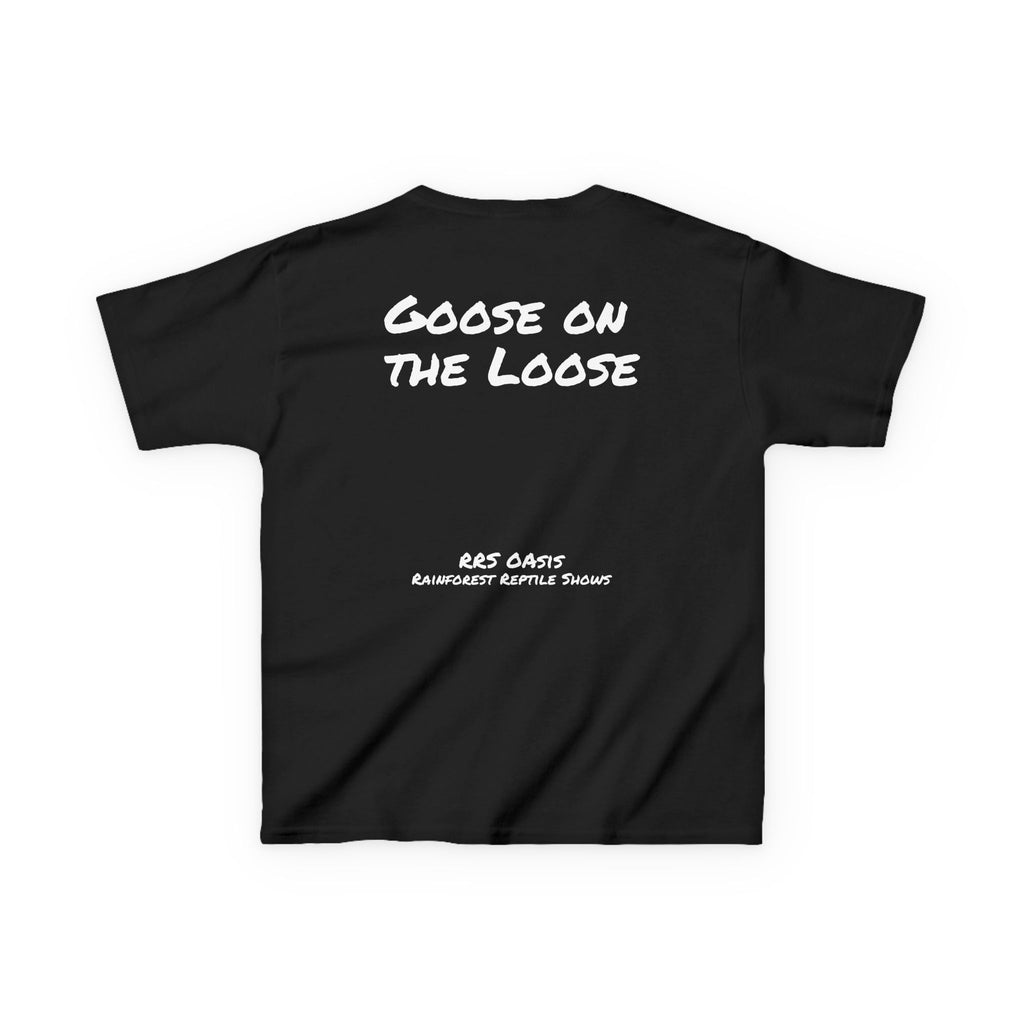 T-Shirt- Kid's Goose the Monitor Lizard Dark Variation