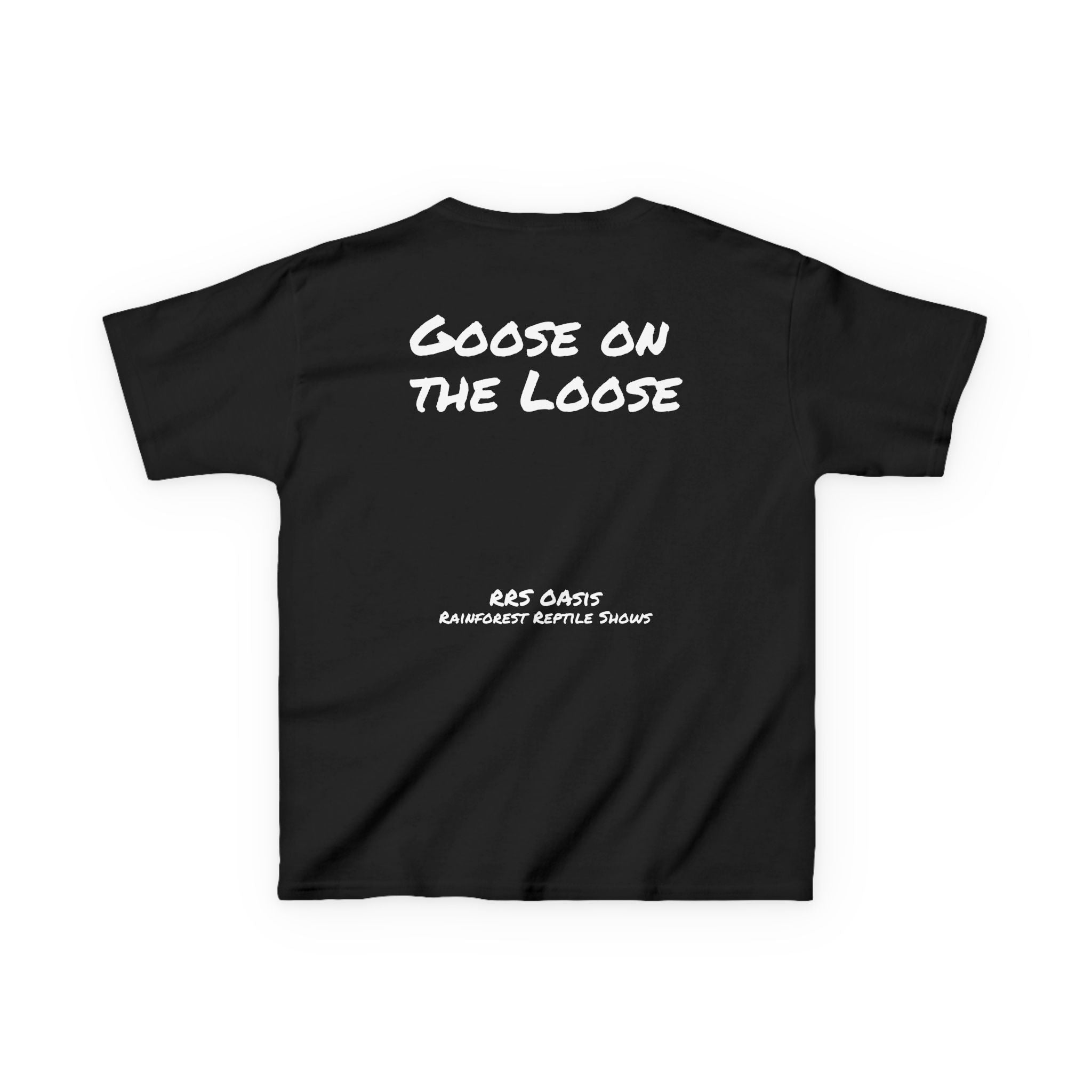 T-Shirt- Kid's Goose the Monitor Lizard Dark Variation