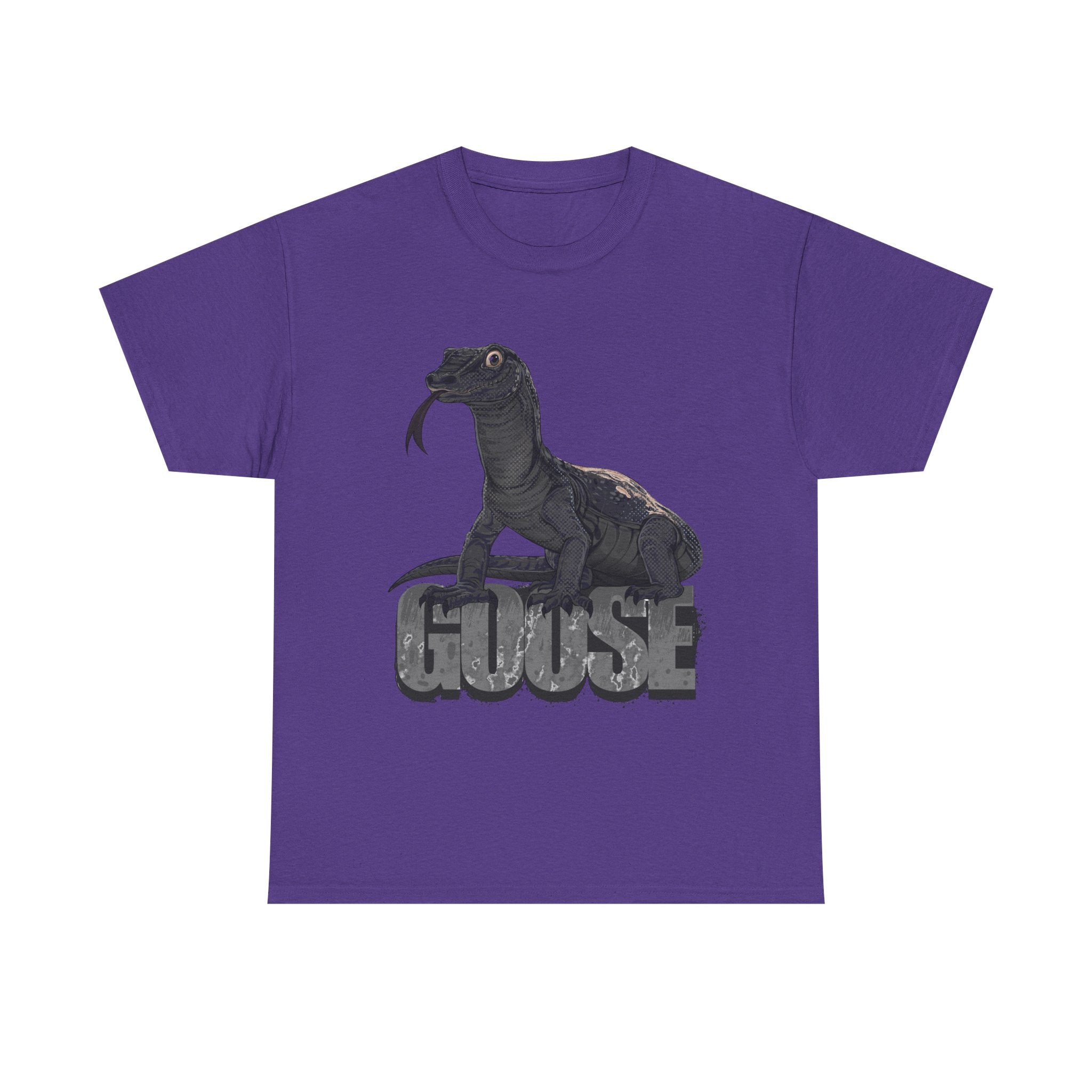 T-Shirt - Goose the Monitor Lizard Dark Design