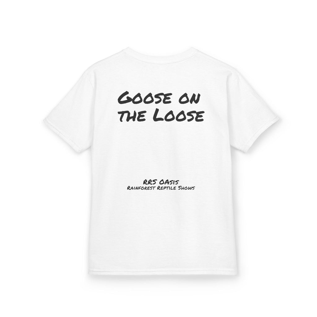 T-Shirt- Kid's Goose the Monitor Lizard Dark Variation