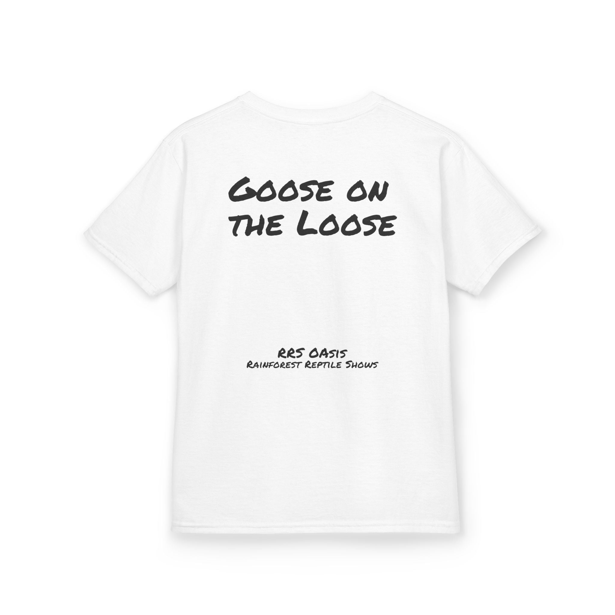 T-Shirt- Kid's Goose the Monitor Lizard Dark Variation