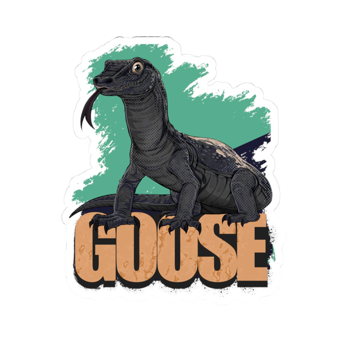Sticker- Goose the Monitor Lizard
