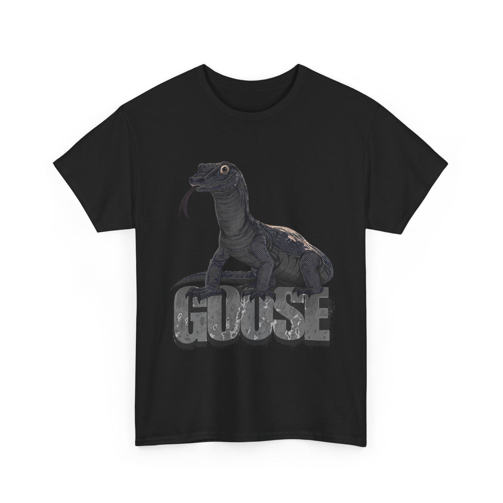 T-Shirt - Goose the Monitor Lizard Dark Design