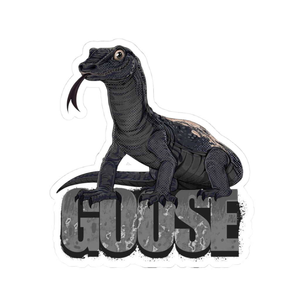 Sticker- Goose the Monitor Lizard Dark Variation
