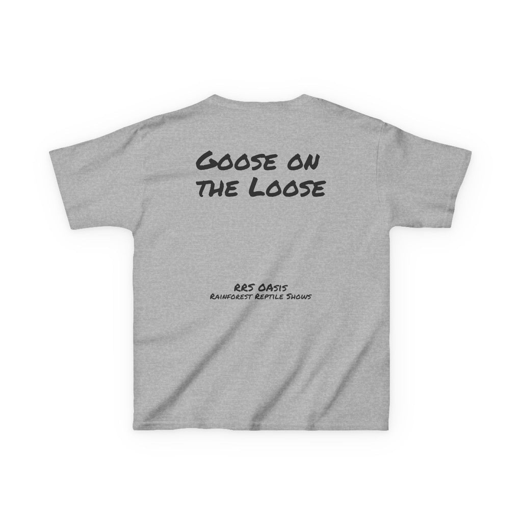 T-Shirt- Kid's Goose the Monitor Lizard Dark Variation