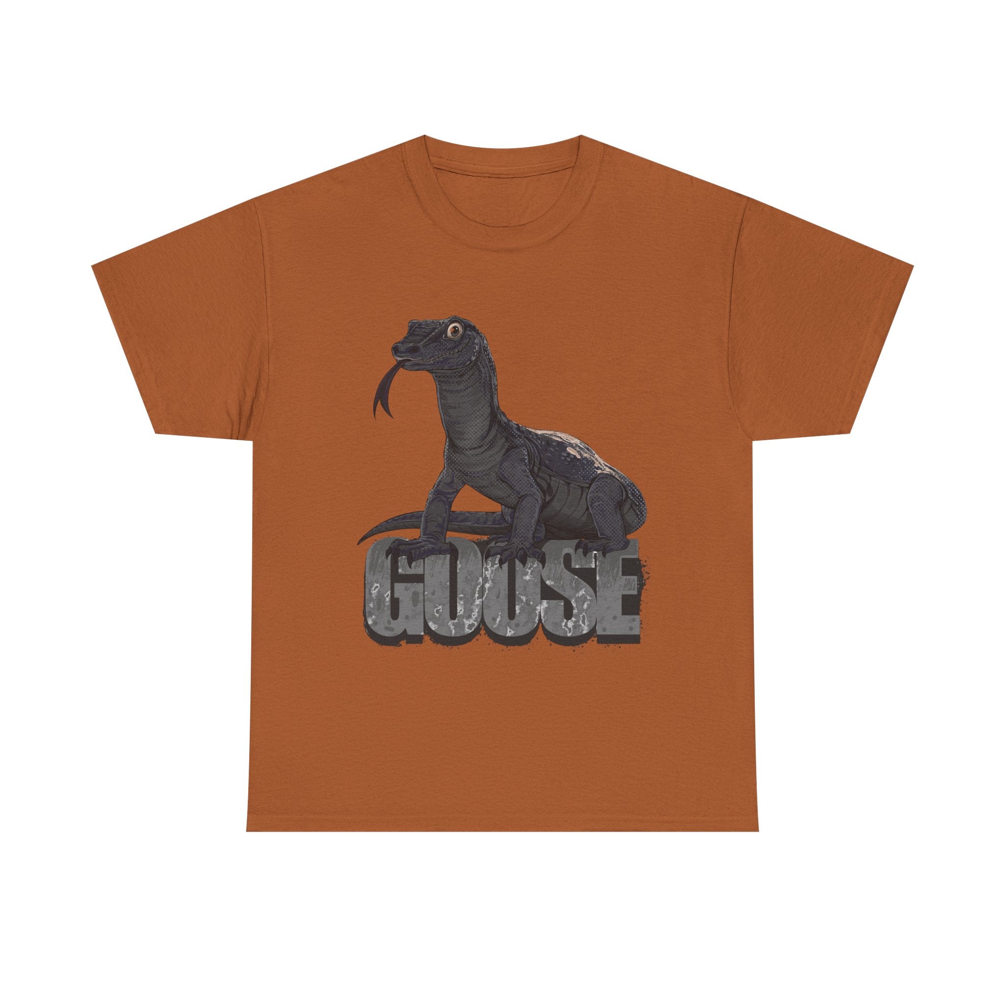 T-Shirt - Goose the Monitor Lizard Dark Design