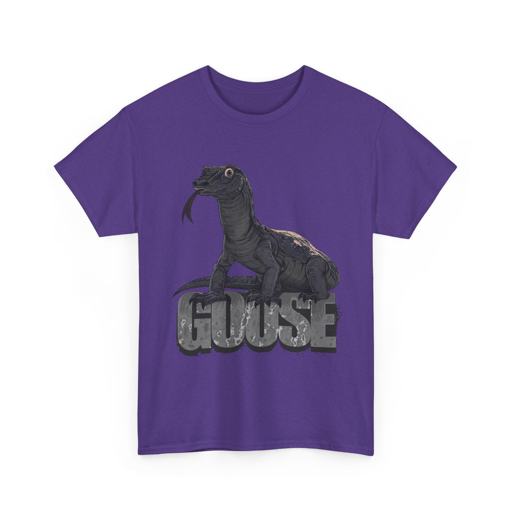 T-Shirt - Goose the Monitor Lizard Dark Design