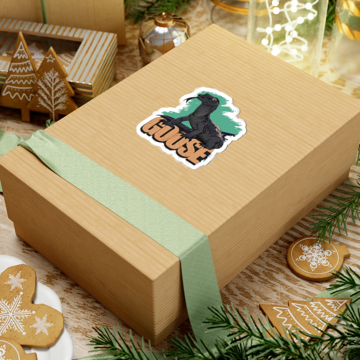 Sticker- Goose the Monitor Lizard