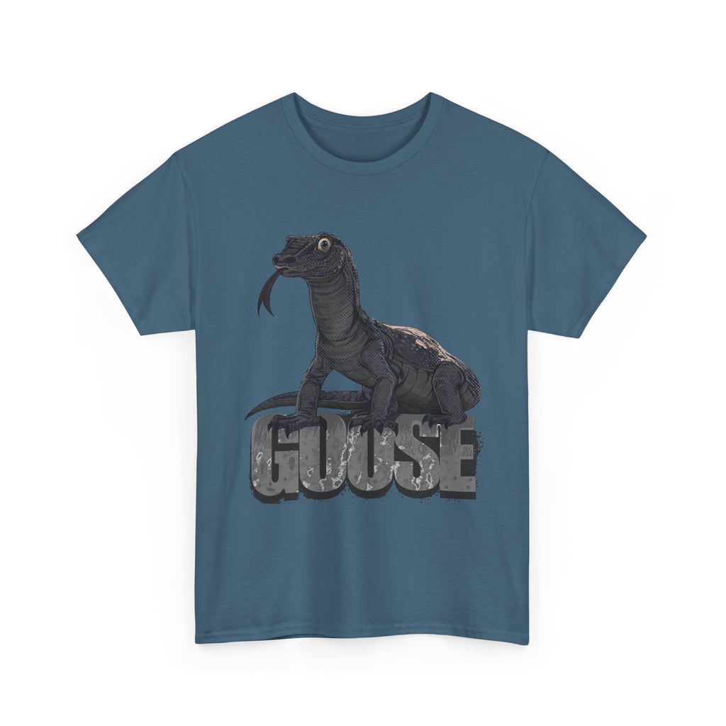 T-Shirt - Goose the Monitor Lizard Dark Design